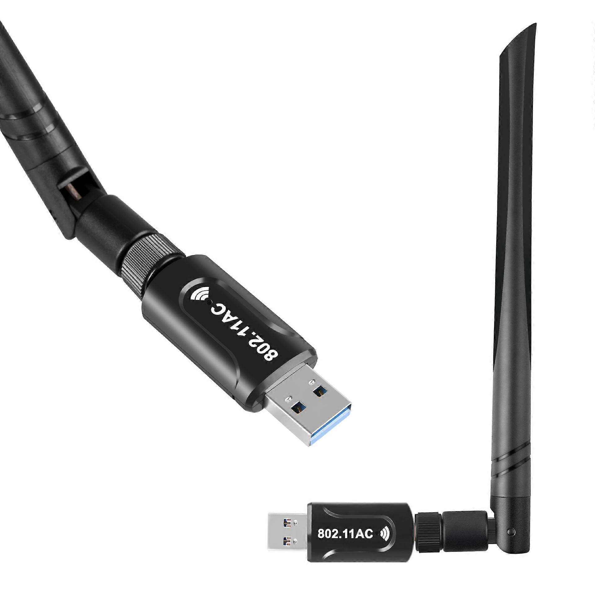 1200M USB WiFi Adapter Wireless Network Card Dual Band Gigabit Network Card