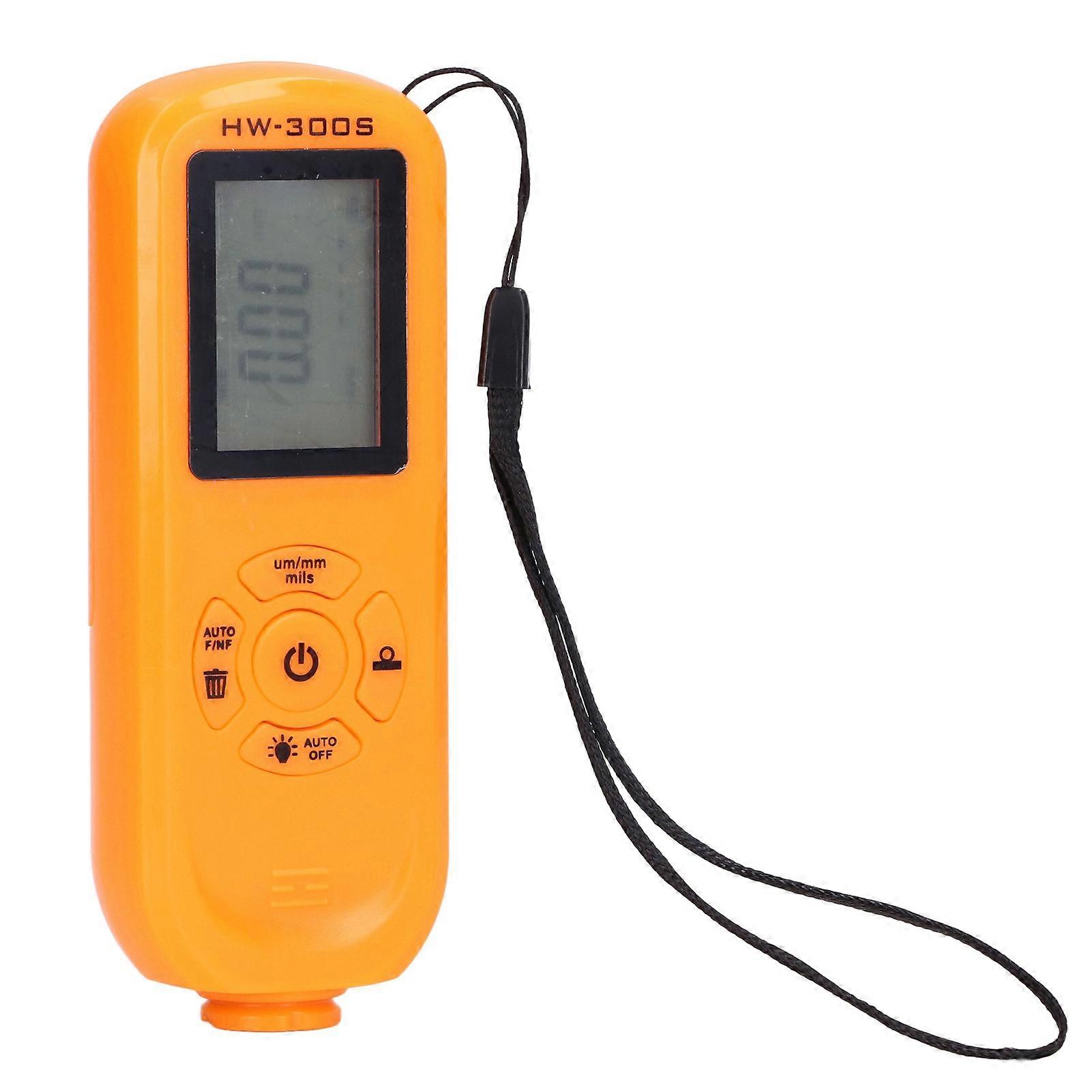 Coating Thickness Gauge Digital LCD Film Thickness Meter for Metal Processing and Chemical Applications