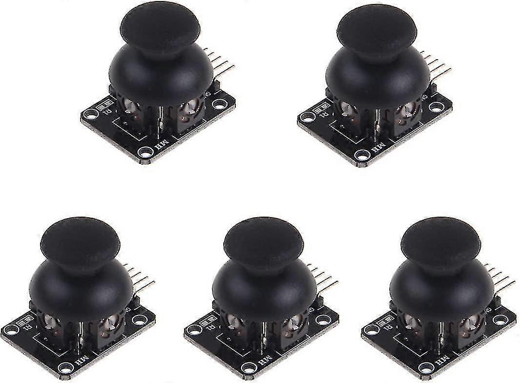 5pcs Ps2 Joystick Game Controller Xy Dual-axis Joystick Breakout Module