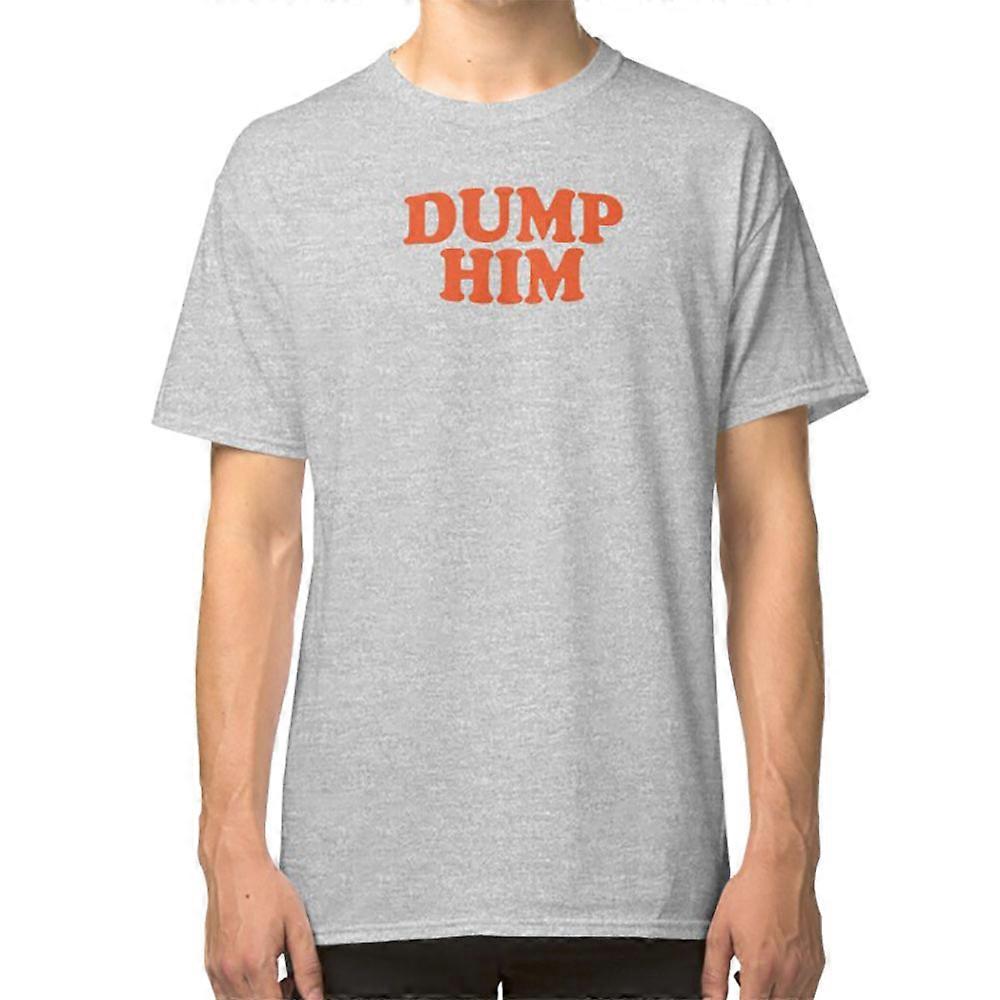DUMP HIM - Britney Spears tee-shirt message