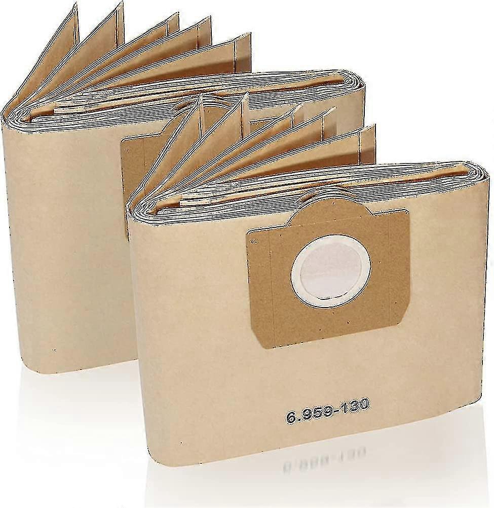 10 قطع أكياس فراغ ل6.959-130.0 أكياس الورق للمكنسة الكهربائية Wd3 Wd3p