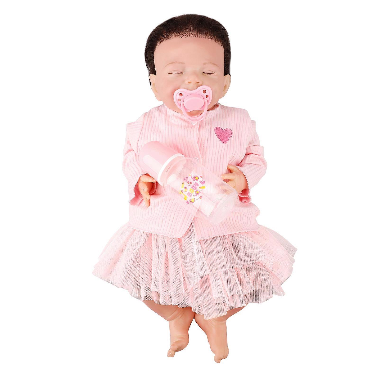 20 polegadas realista cereja renascida baby doll menina bonito brinquedo do bebê