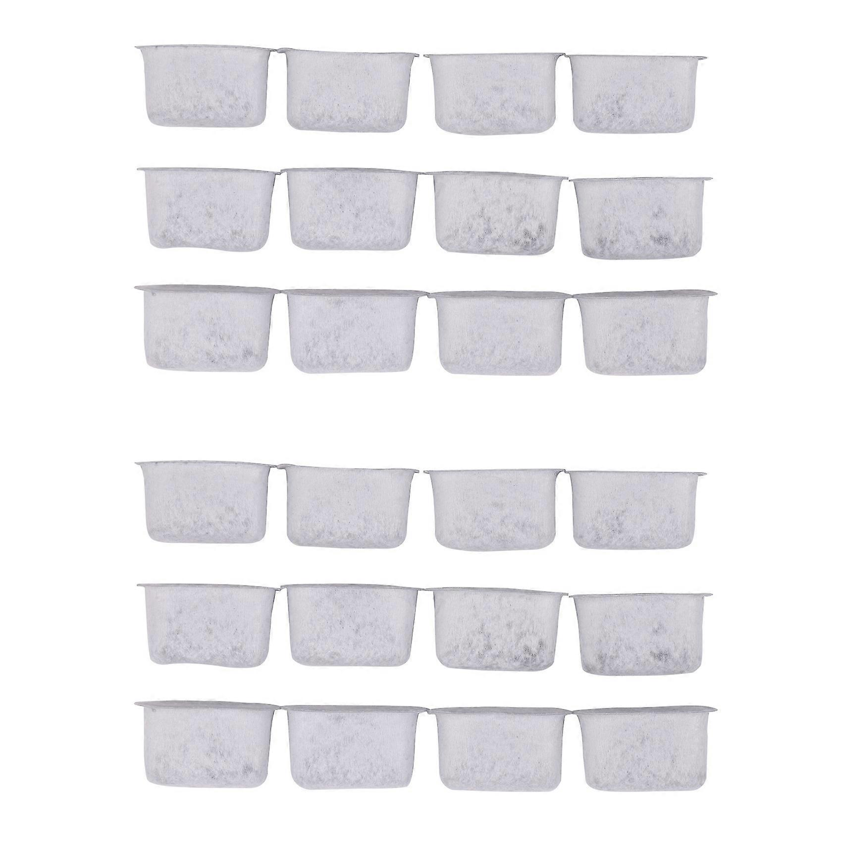 New 24Pcs Replacement Activated Charcoal Water Filters for Cuisinart Coffee Machines
