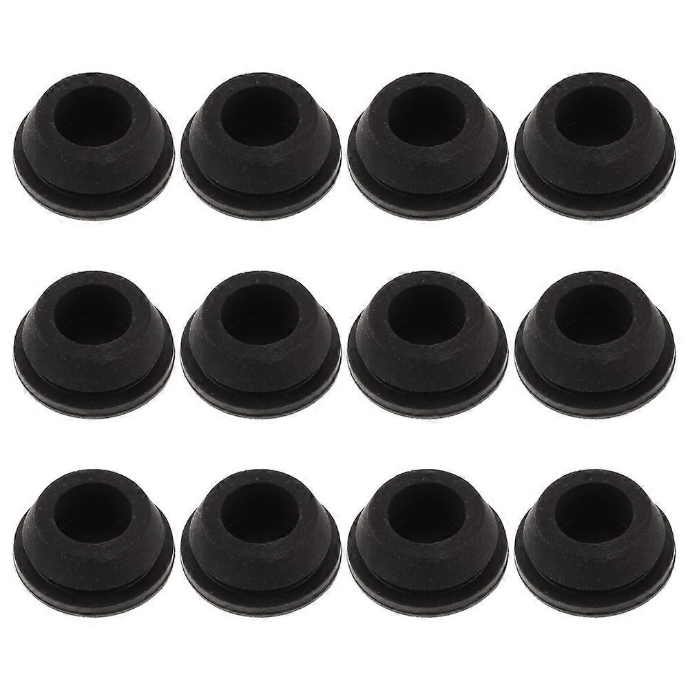 12pcs Rubber Hole Plug Air Conditioning Drain Plug Ac Unit Drain Hole Plug