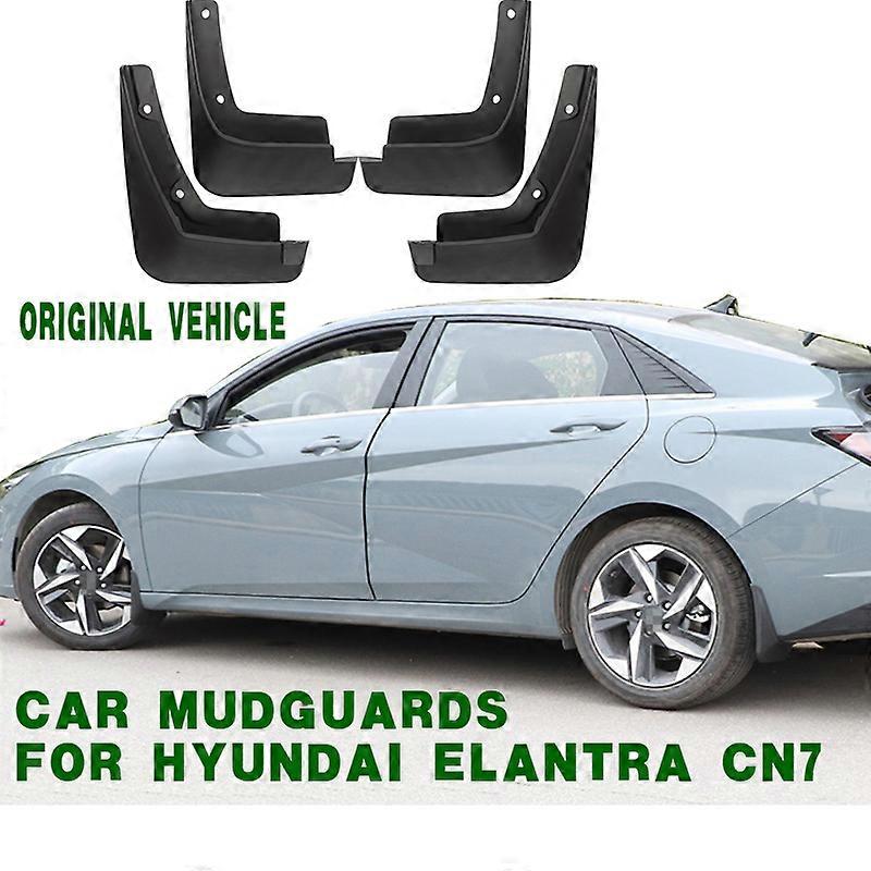 4x Mud Flaps Splash Guards For Hyundai Elantra Sedan 2020-2021 (Front & Rear)