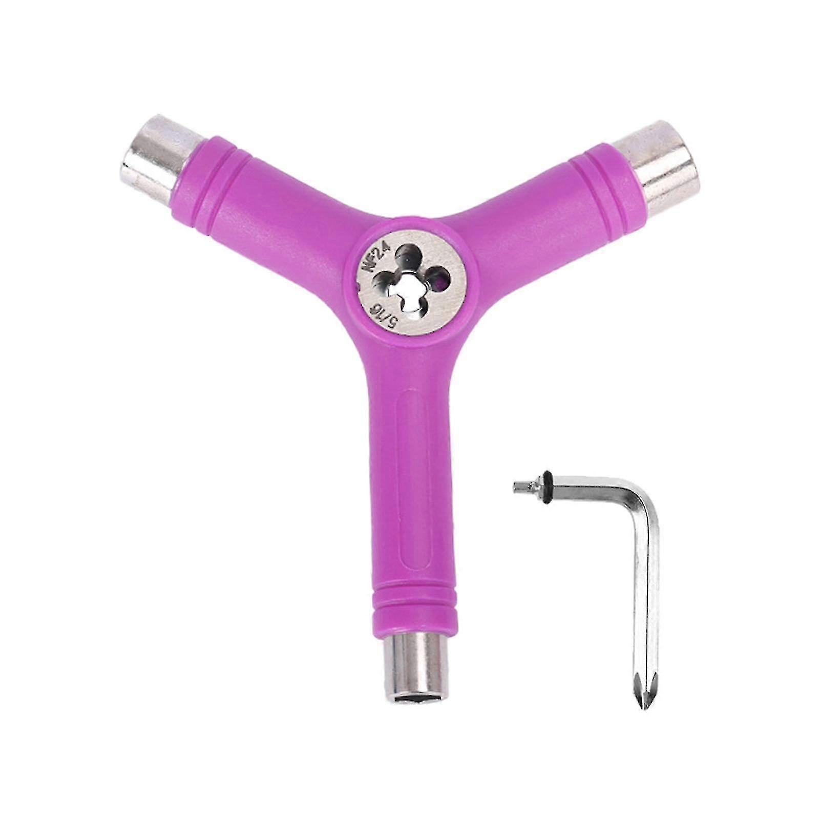 Hexagon Wrench All-in-one Design Multi-function Portable Skateboard Y Tool Accessory For Skate