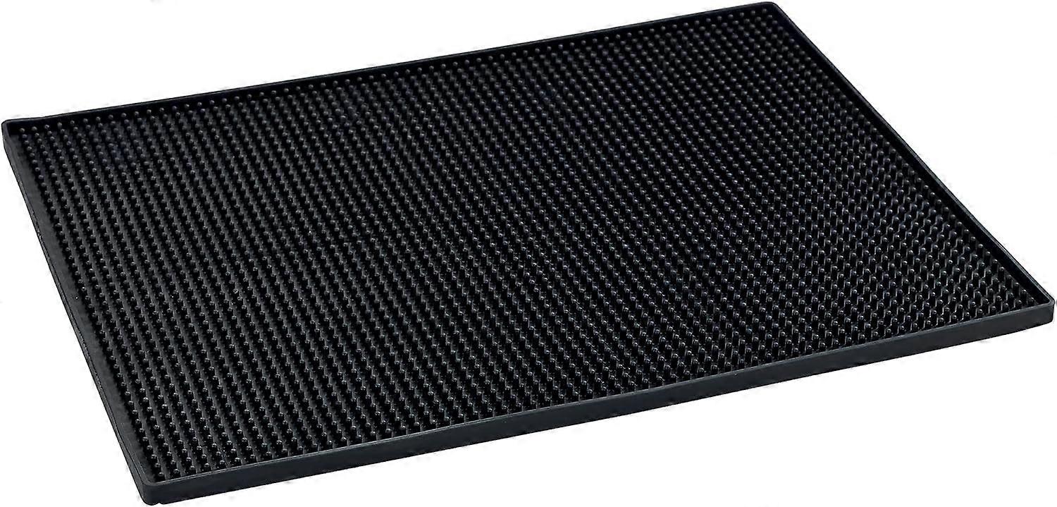Draining mat, Dish drainer, Maxi, 40x30 cm, black