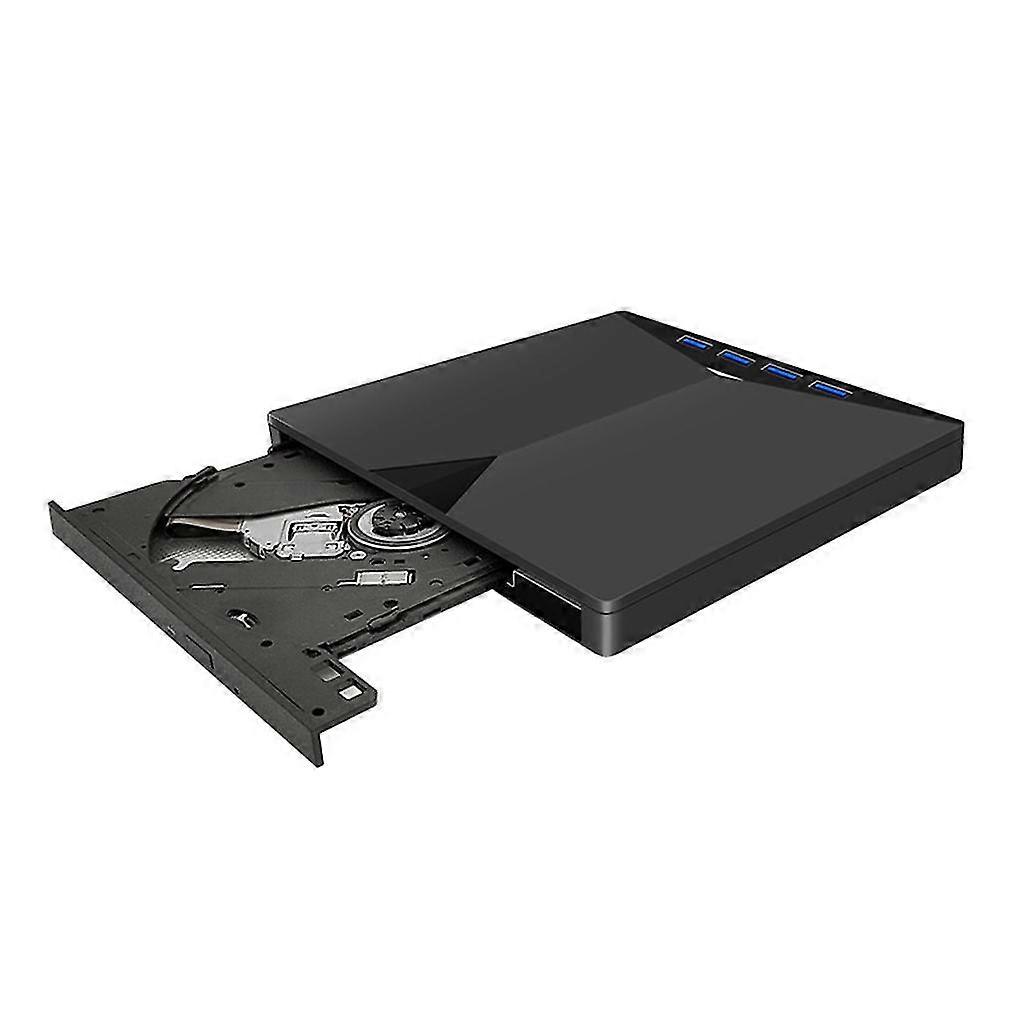 External DVD Optical Drive 4x USB3.0 CD Writer Reader for Laptop PC CD Player