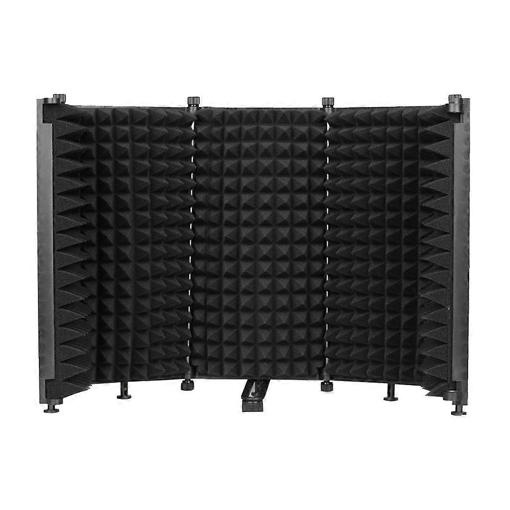 Mini Microphone Windscreen Shield Panels Foldable Acoustic Screen Foam