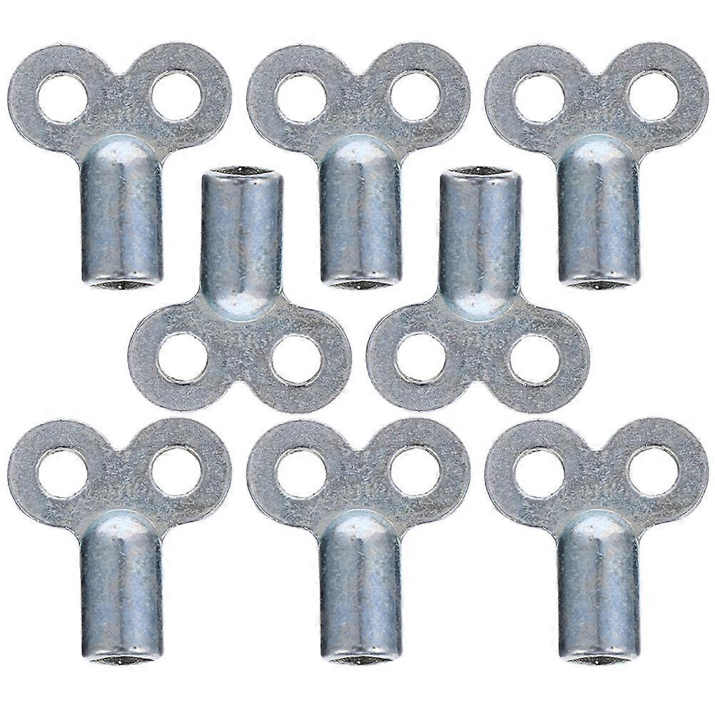 8pcs Radiator Keys Gas Keys Radiator Tail Keys Radiator Air Vent Keys for Bleeding