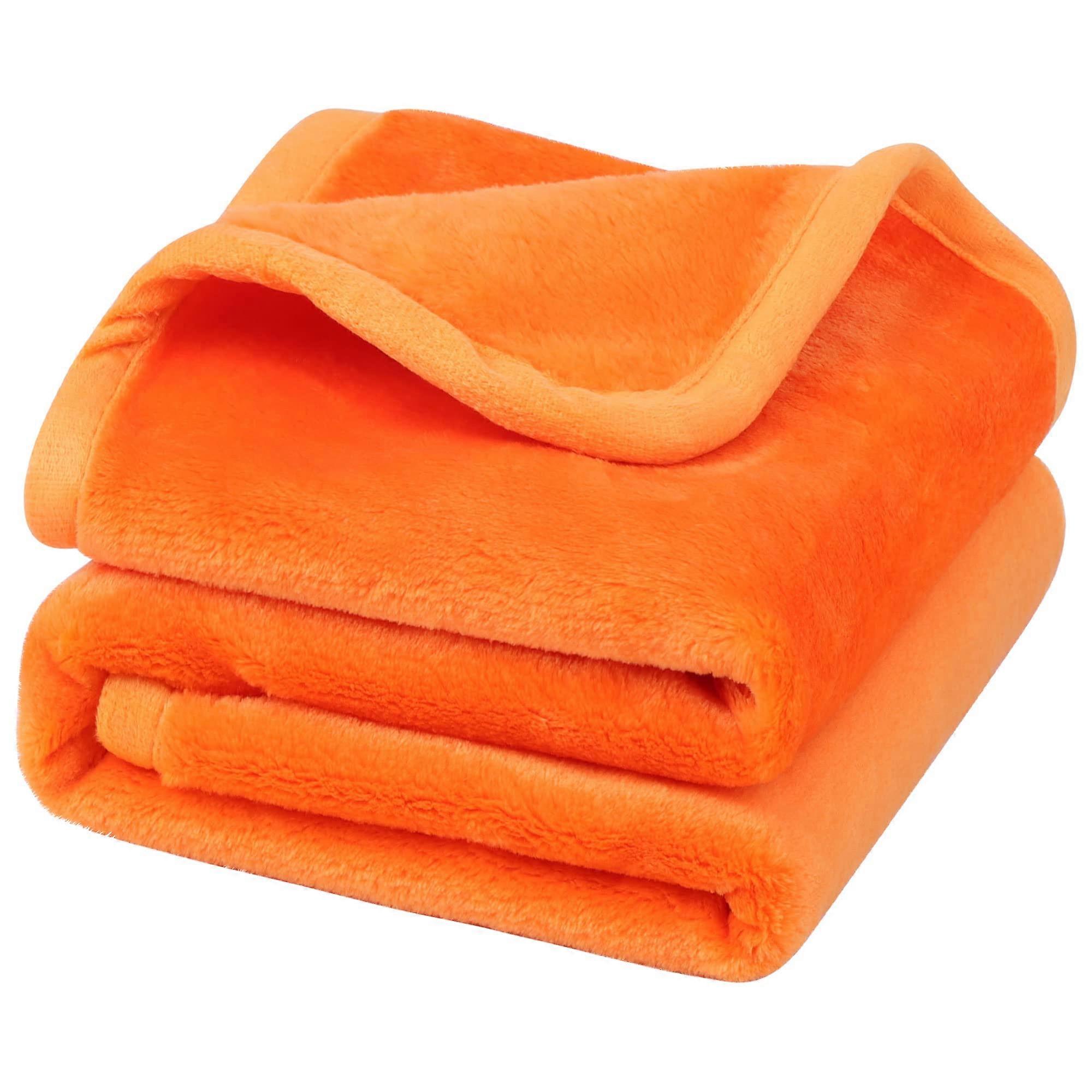 Flannel Fleece Blanket Soft Lightweight Warm Fuzzy Blanket for All-Seasons, Luxury Comfy Decorative 60"x 78"