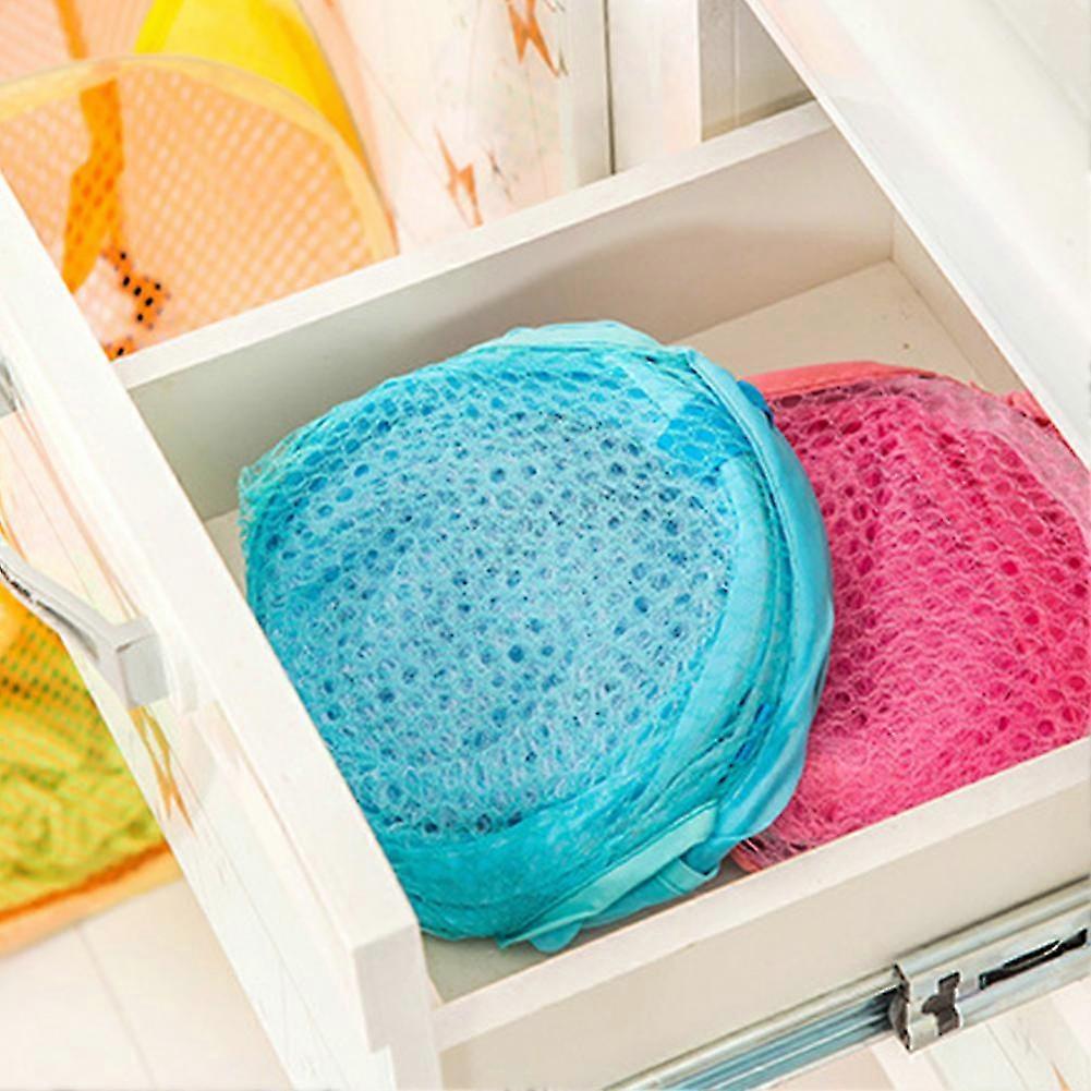 Portable Folding Dirty Clothes Holder Nylon Net Cloth