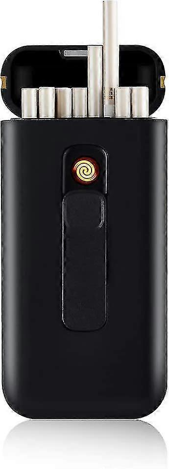 Portable 2-en-1 Rechargeable Flameless Cigarette Case