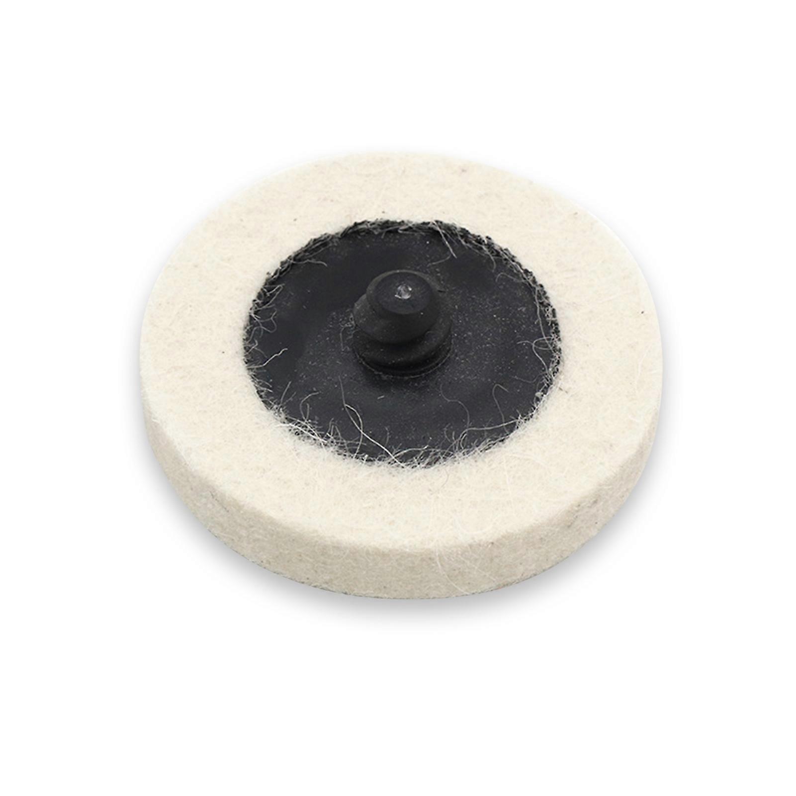 2Pcs 2 inch Dedicated Wool Polishing Pad Good Performance Easy to Use Long Service Life Reliable Buffing Wheel for Power Tools JIKAIX