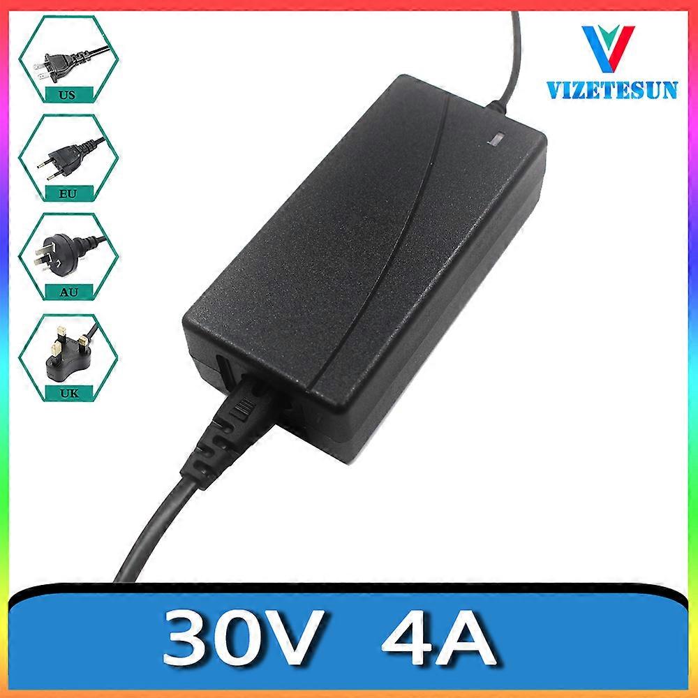 Universal AC 110V-220V To DC 30V 4A High Power Regulator Adapter 30V 120W Equipment Switching Power Supply Eu Plug Us Plug