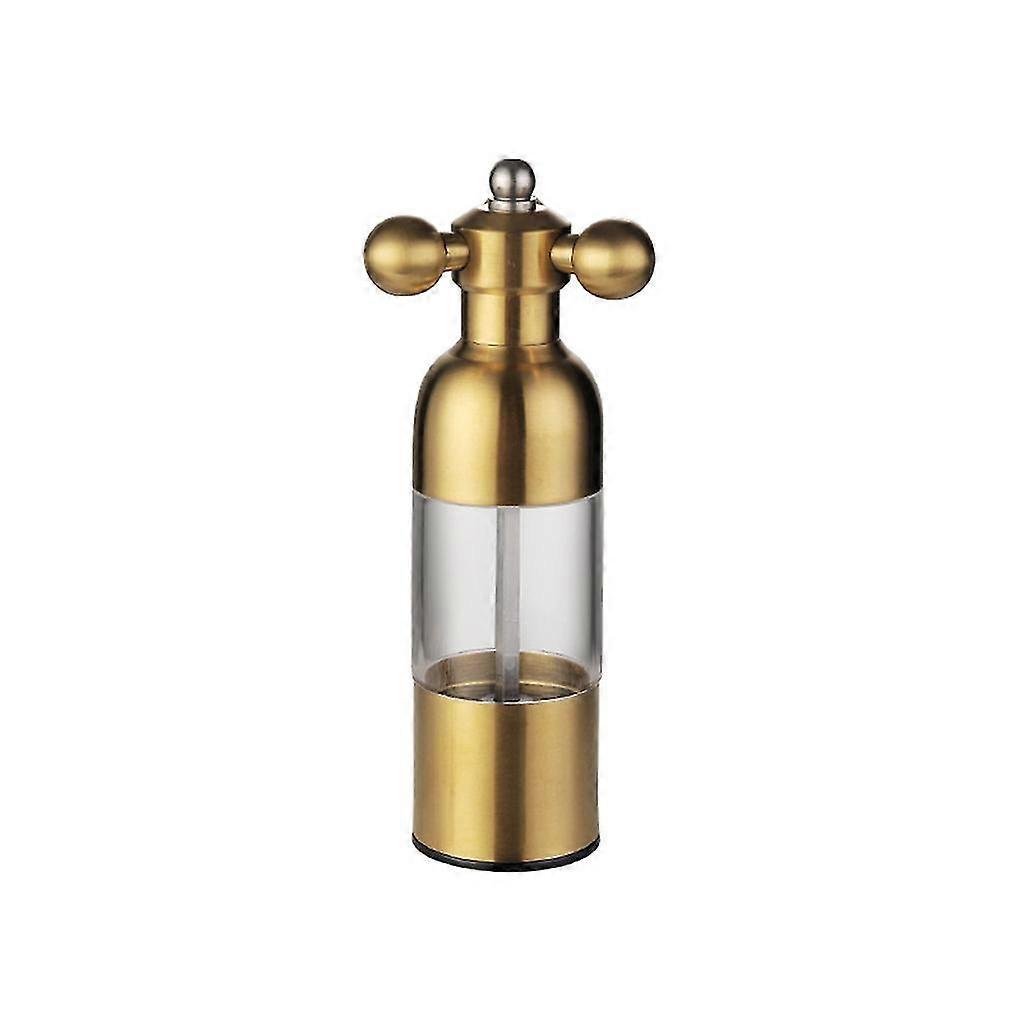 1pcs Salt And Pepper Mill Solid With Adjustable Ceramic Grinder Easy To Use