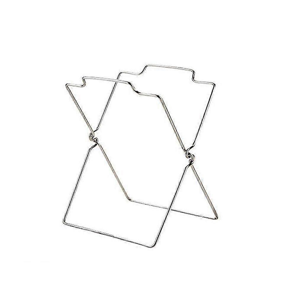 Foldable Stainless Steel Trash Bag Holder for Kitchen or Kitchen