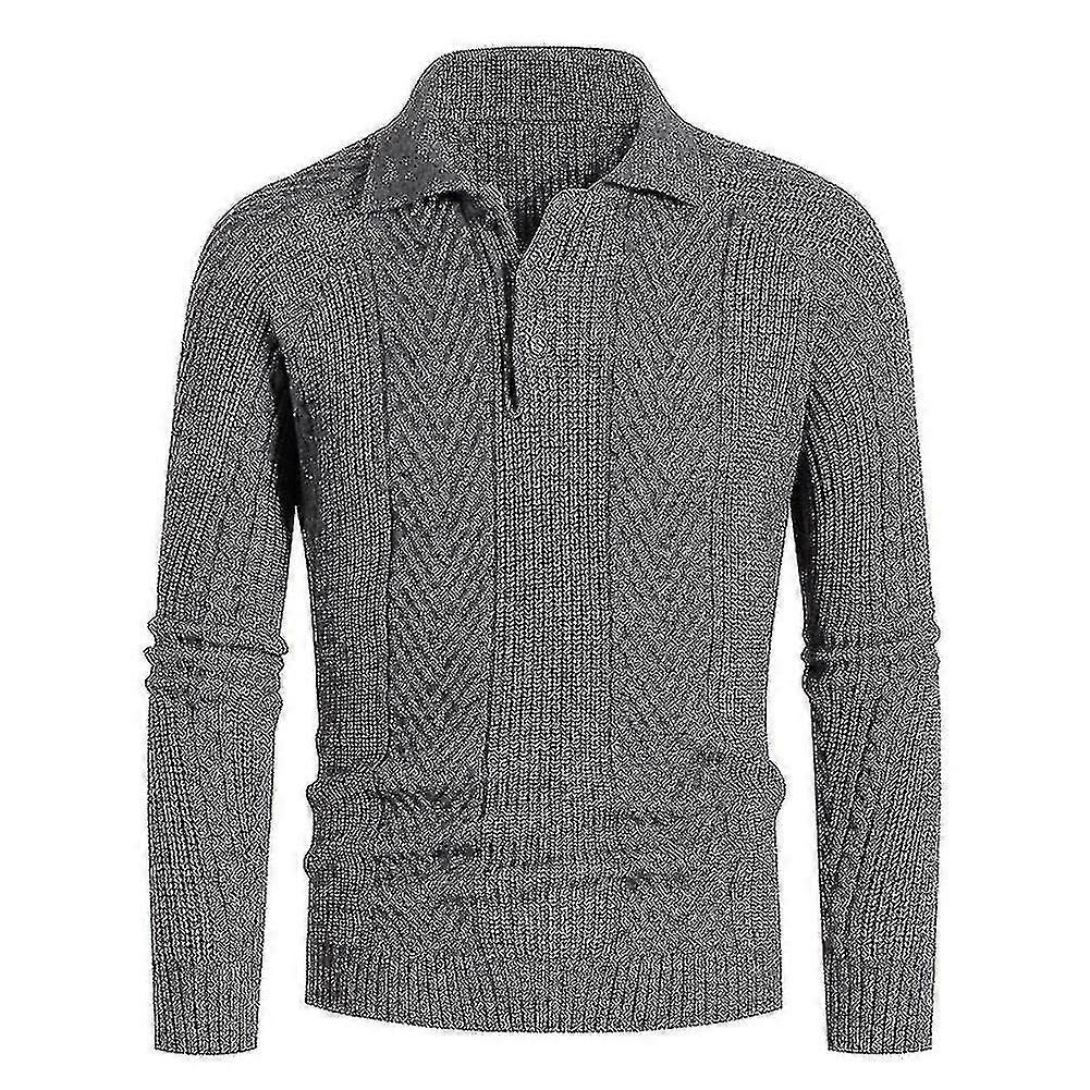 Herren Pullover Rollkragenpullover Basic Pullover Slim Fit Strickwaren