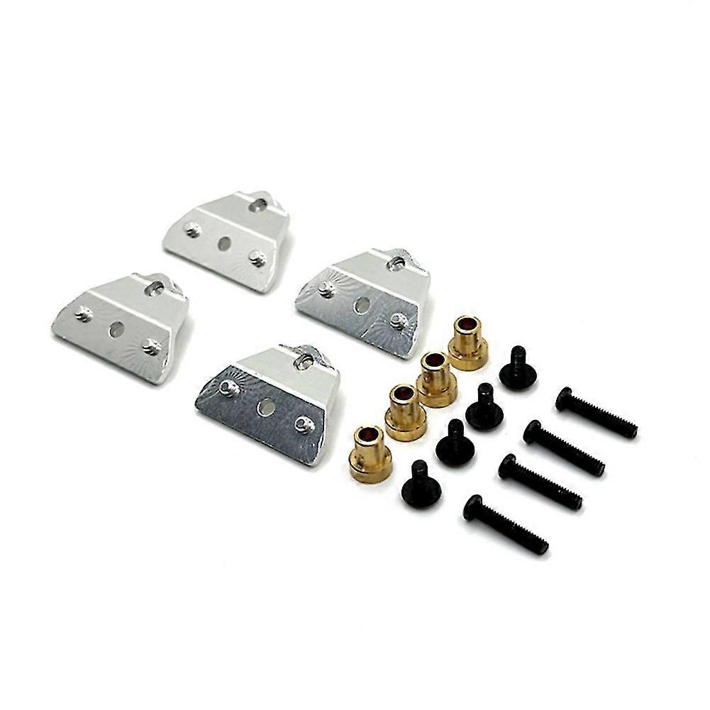 Mn78 Metal Front And Rear Mount Shock Tower For Mn78 Mn-78 Mn 78 1/12 Rc Car Upgrades Parts,silver