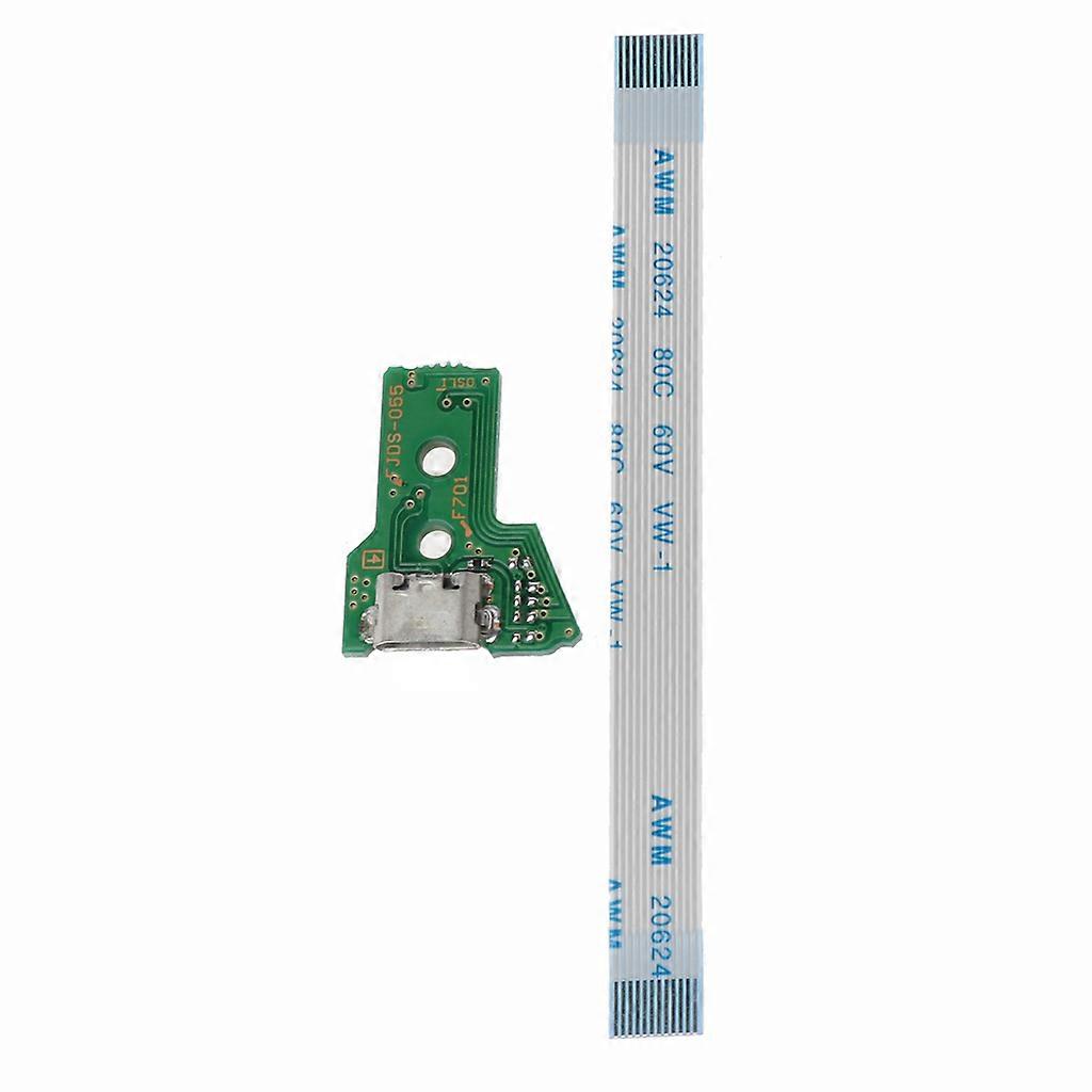 12 Pin Flex Ribbon Cable Charging Port Socket Circuit Board for  JDS-055