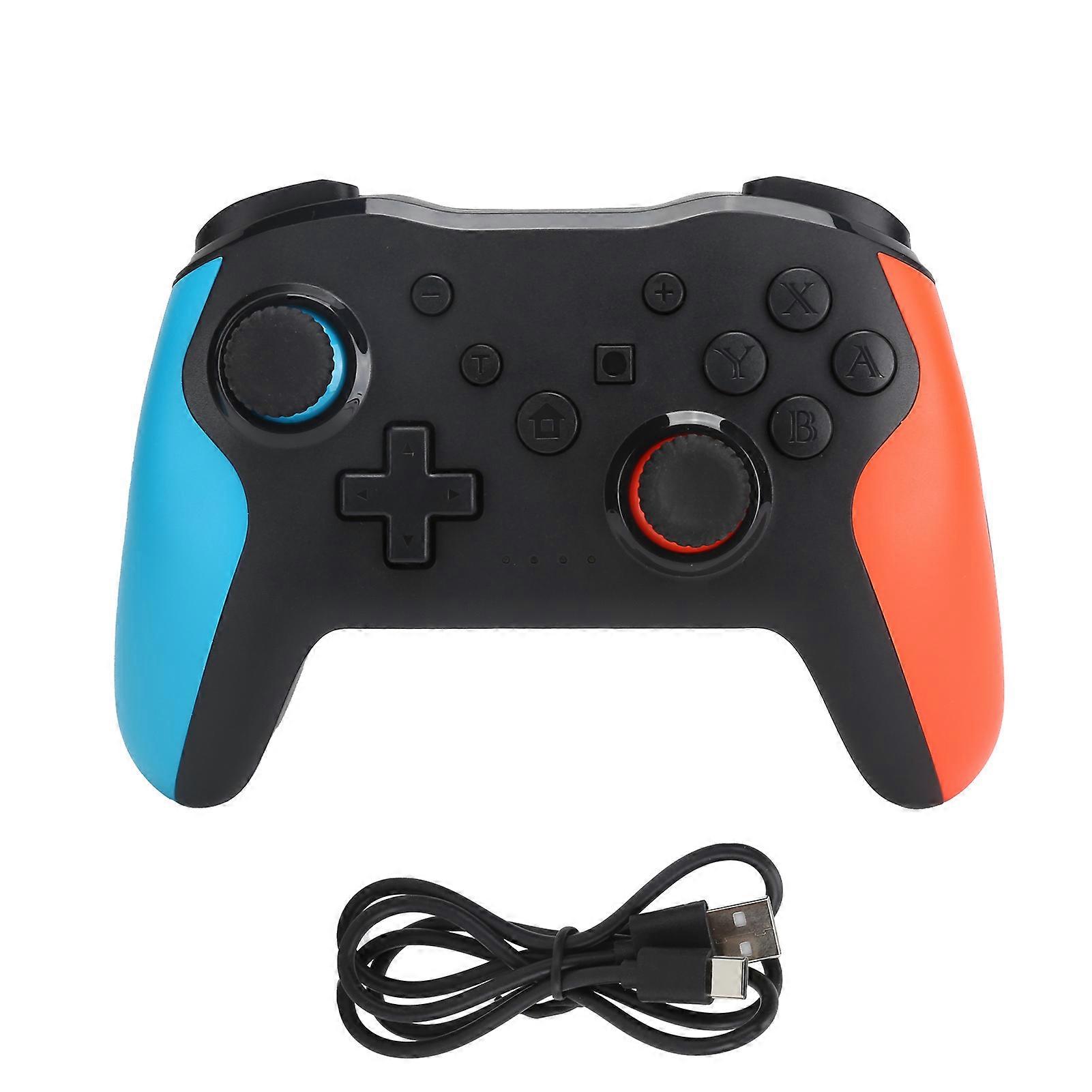 6Axis Gamepad Wireless Bluetooth Game Controller Joystick with TypeC Cable for Switch