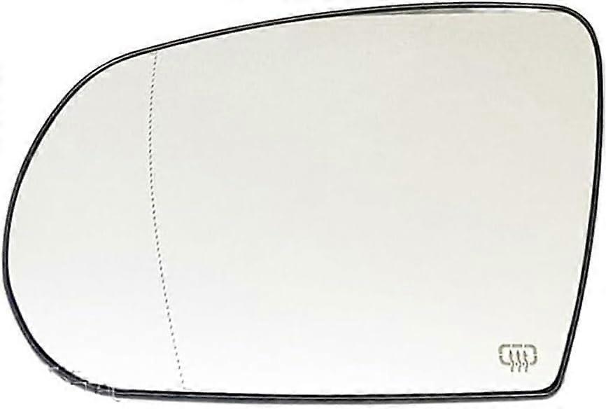 زجاج مرآة جناح بديل للسيارة لشيروكي 2016-2021 ، 1 قطعة عدسة زجاج مرآة الباب الجانبي اليسار اليمنى الملحقات الخارجية ، ب / يمين