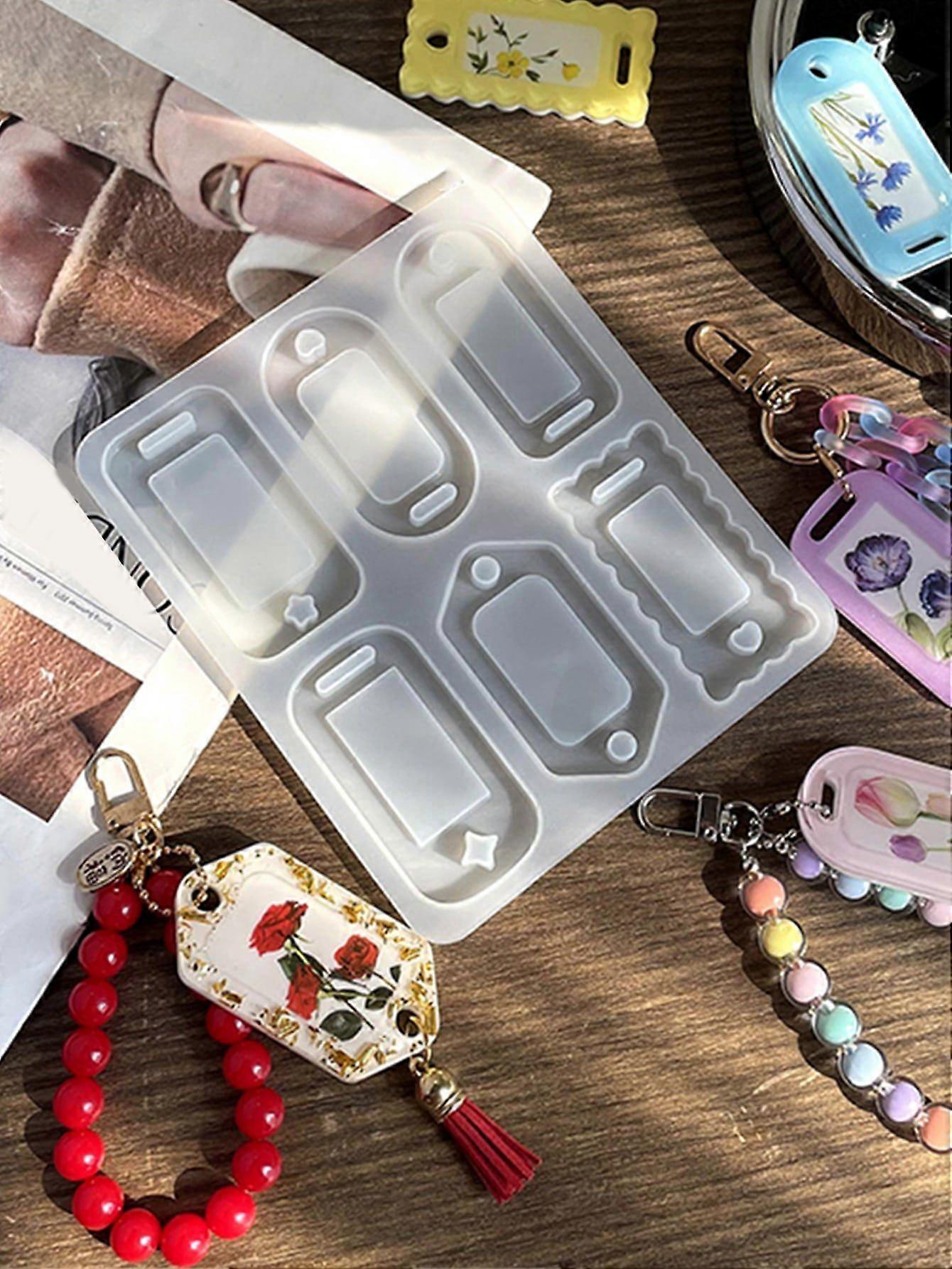 1pc Tag Design DIY Silicone Mold