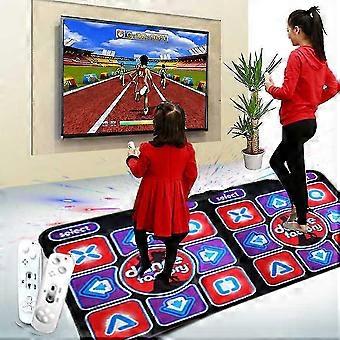 Podwójny użytkownik Mata do tańca Wired Dance Mat Party Home Game z 2 pilotami