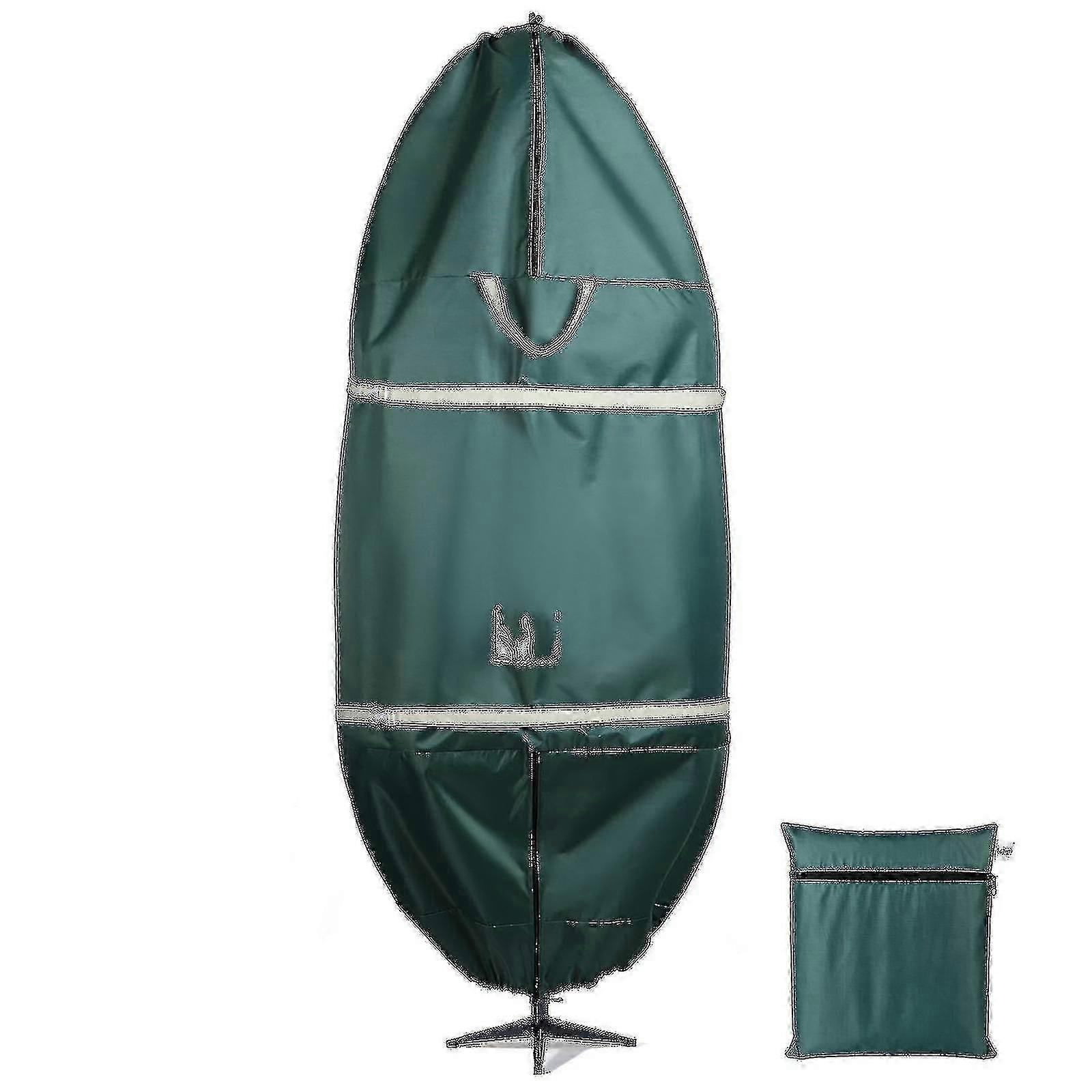 Upright Christmas Tree Storage Bag  Tear Proof Material suitable for Extra Durability  Holds Up To Assembled Trees