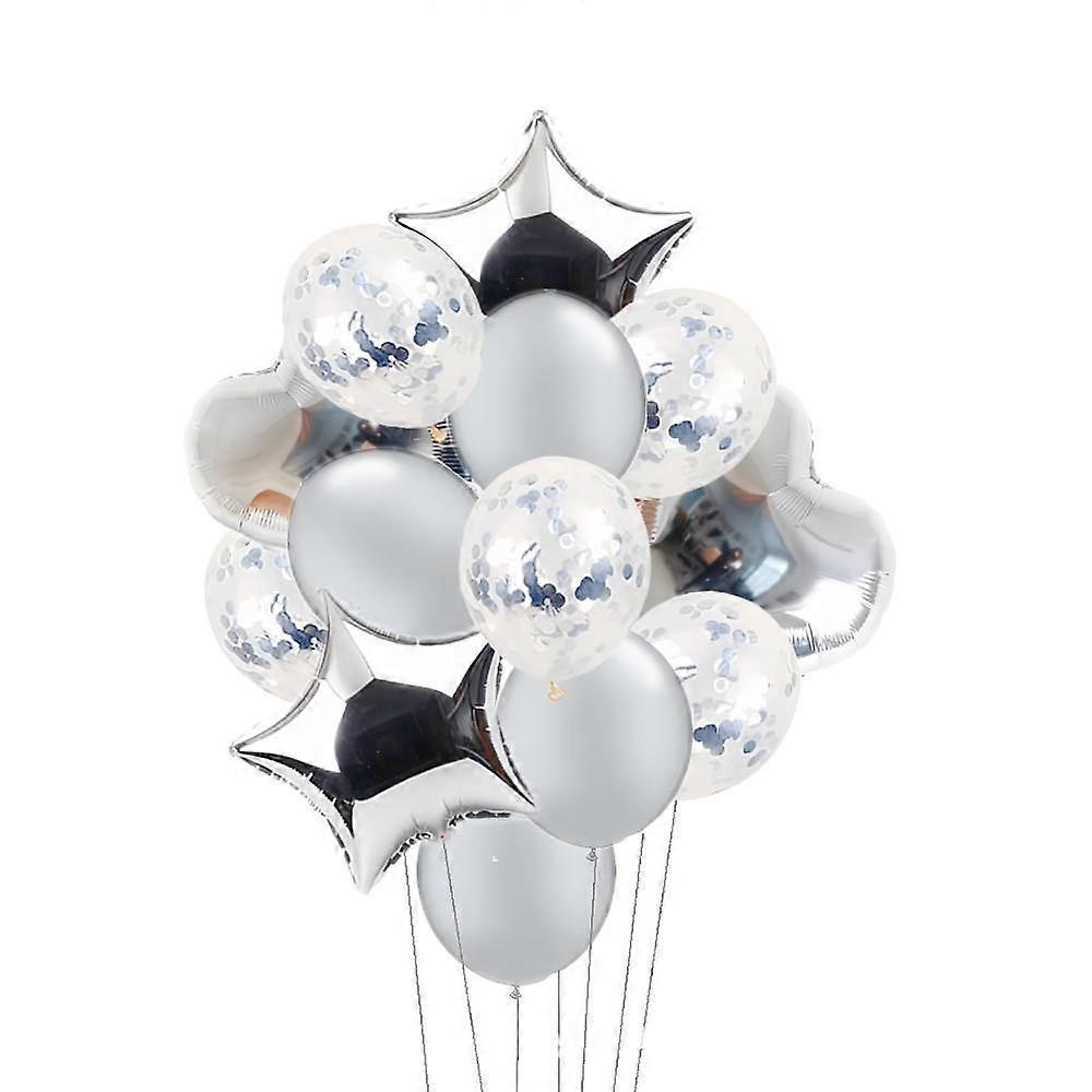 Luxe Ballonnenset Zilver