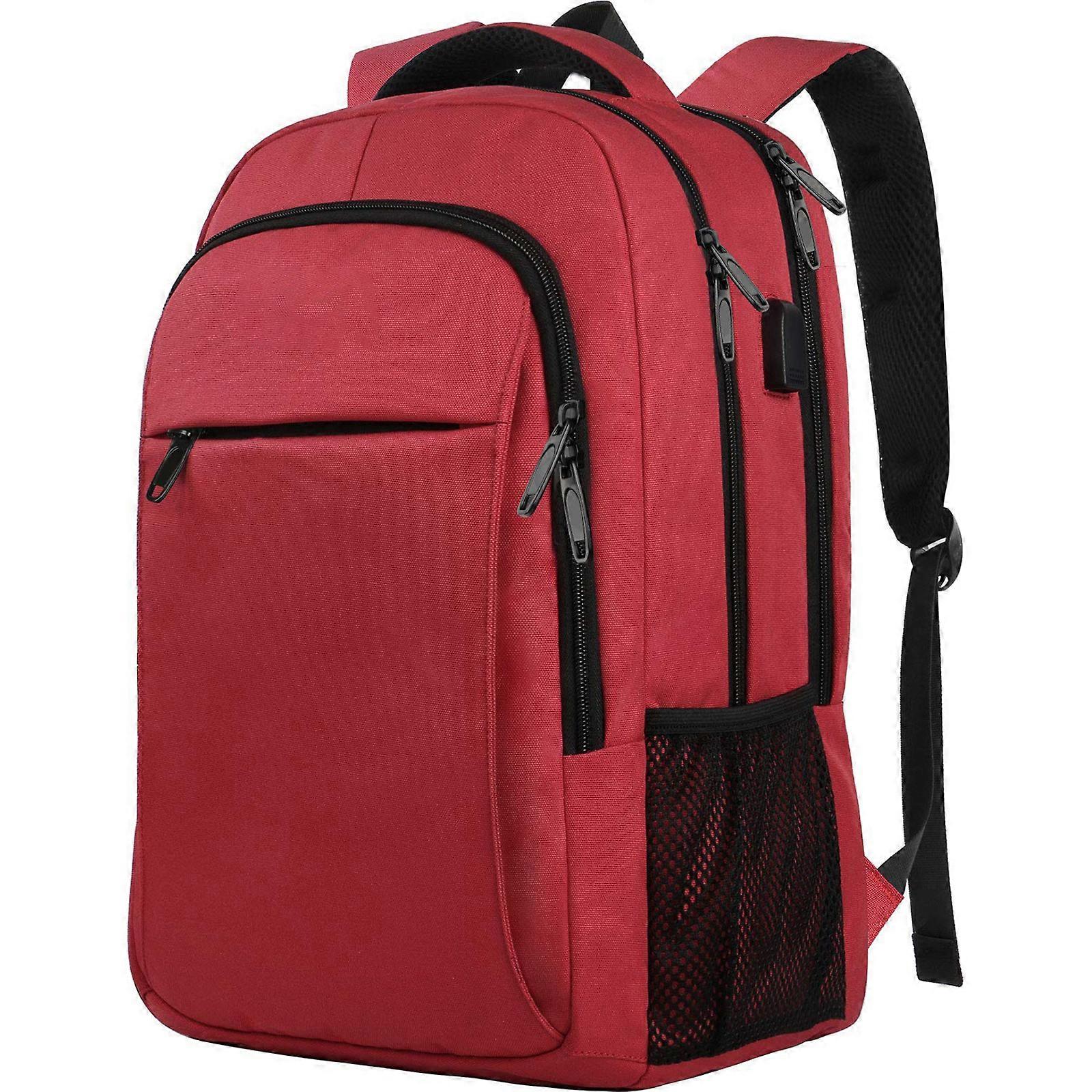 Business Backpack with Functional Security Features