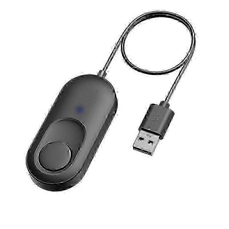 USB Mouse Jiggler, Undetectable Mouse Mover Automatic Simulato compatible with Prevent Computer Laptop Screen Sleep