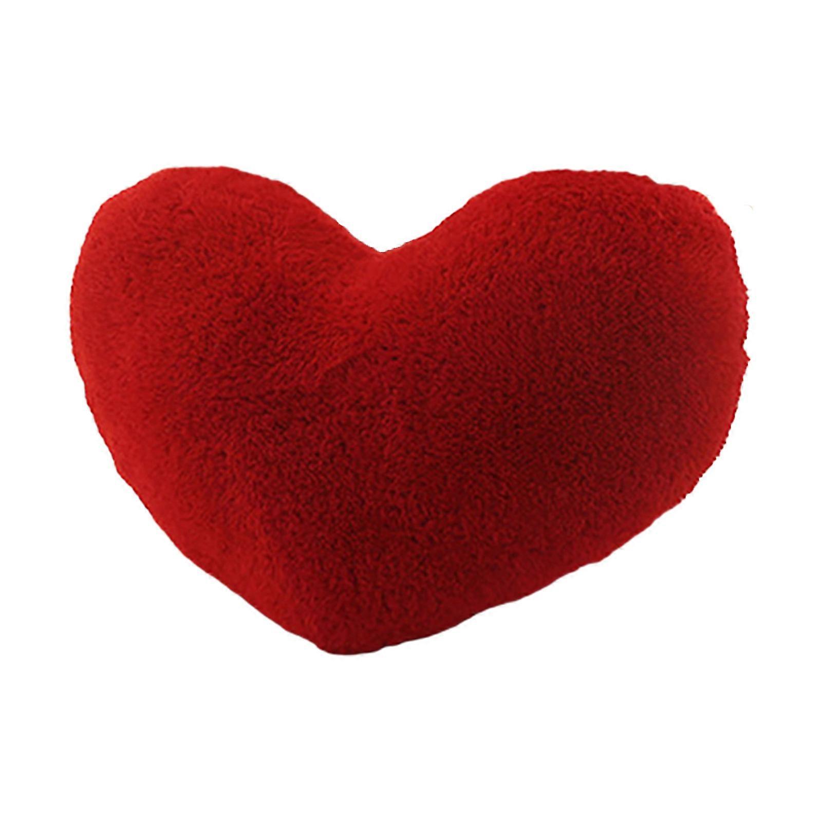 Coeur En Forme Coussin Coussin Peluche Jouet Décoration Cadeau D'anniversaire Cadeau La Saint-Valentin Coussin Rouge