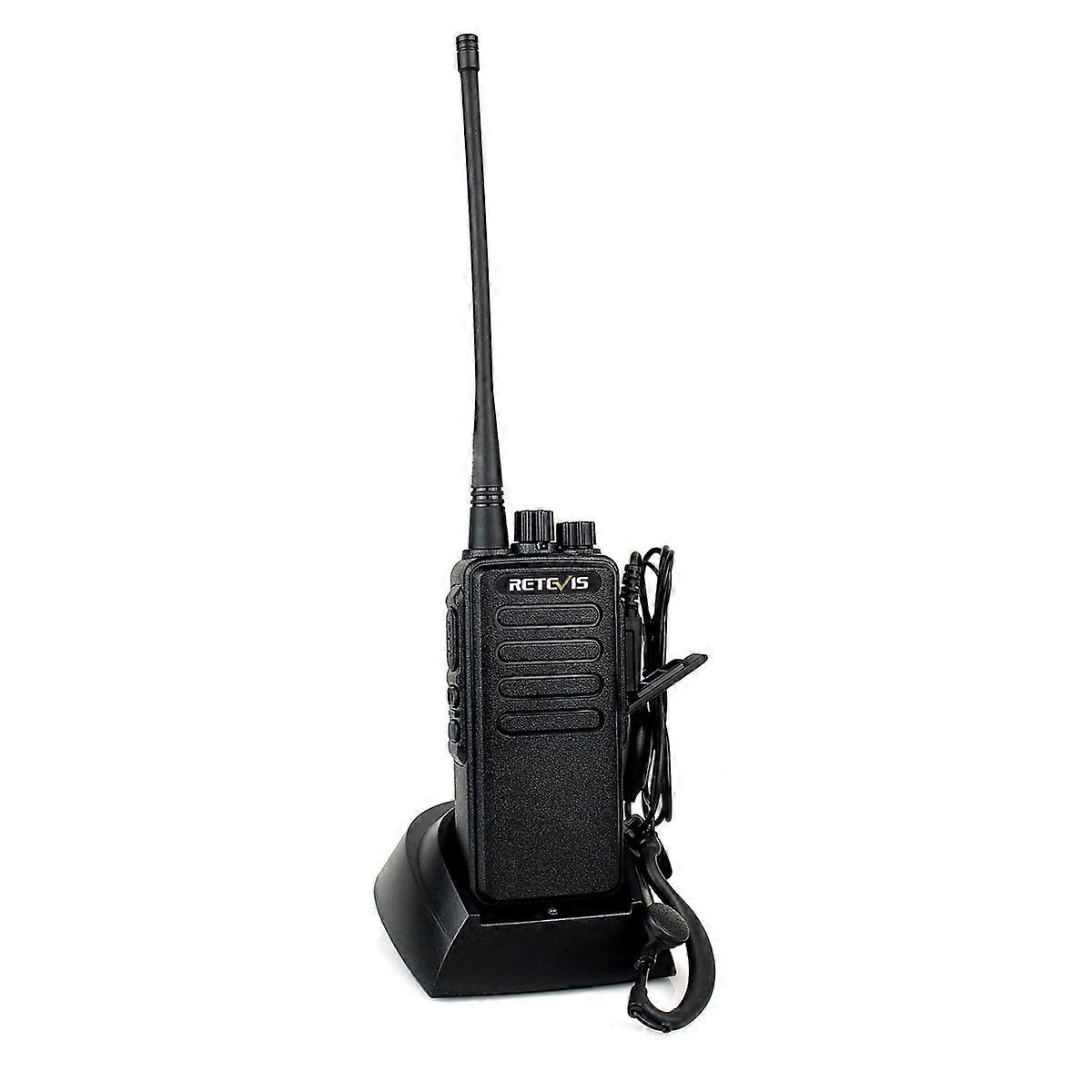 RETEVIS RT1 10W UHF 400-520MHz 16CH Handheld Walkie Talkie, EU Plug RT1 400-520MHz EU Plug