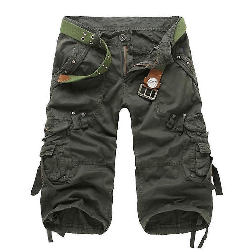 5 Colors Plus Size Summer Camouflage Loose Cargo Shorts Men Camouflage Summer Shorts 28-38