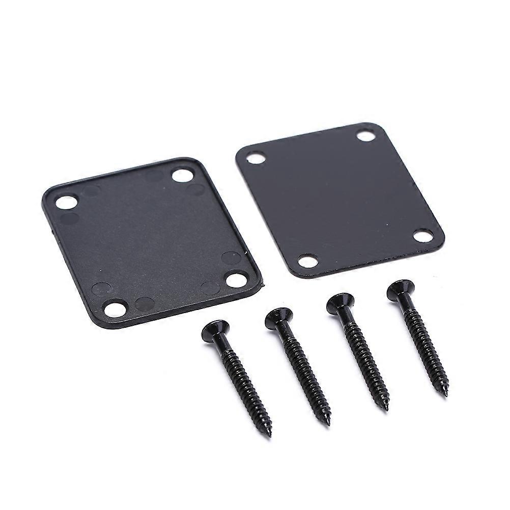 1套电吉他琴颈板固定吉他琴颈接头板3色电吉他加固板