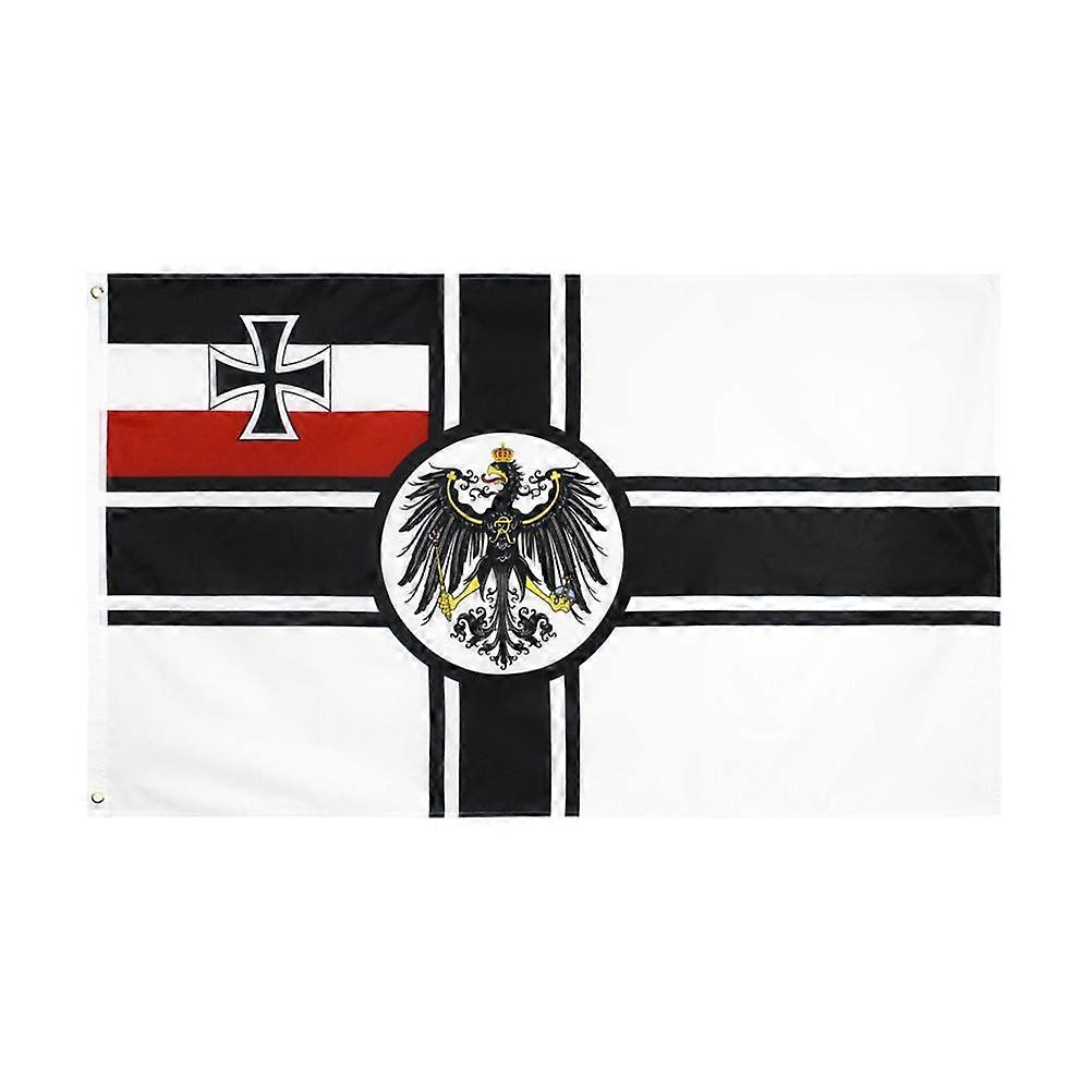90x150cm German Prussian Cross Eagle Flag with Brass Grommets