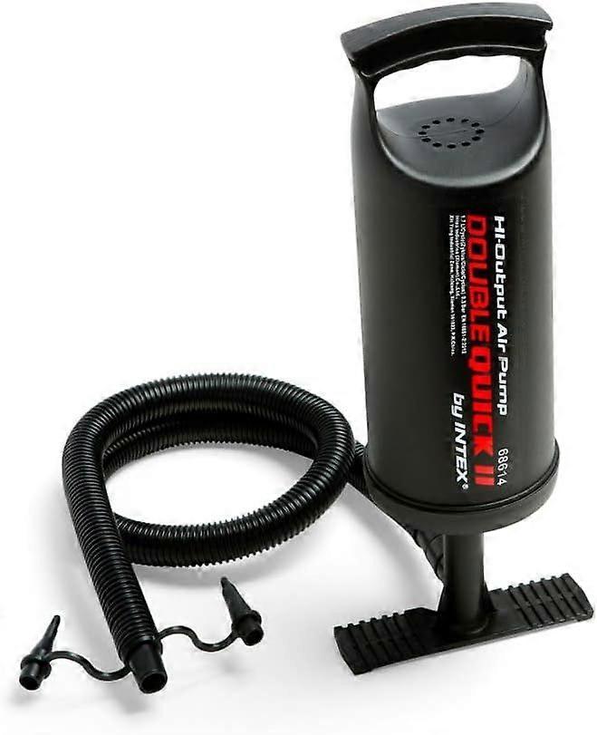 Manual inflation with hand pump