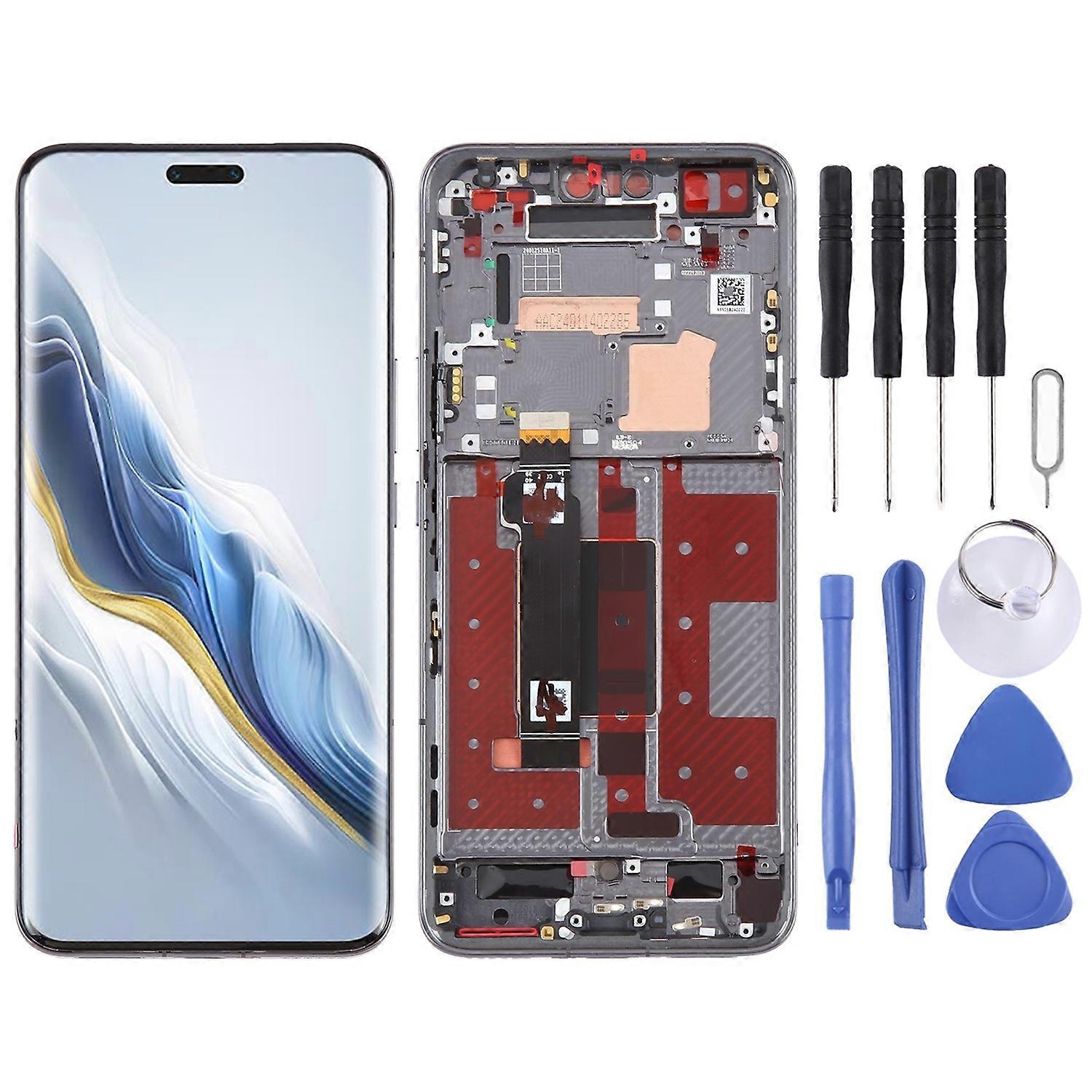 Per Honor Magic6 Pro COMPATIBILE LCD + Touch Screen con cornice