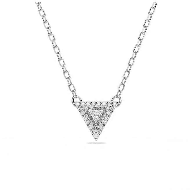 Collier Ortyx en triangle plaqué rhodium blanc 5642983