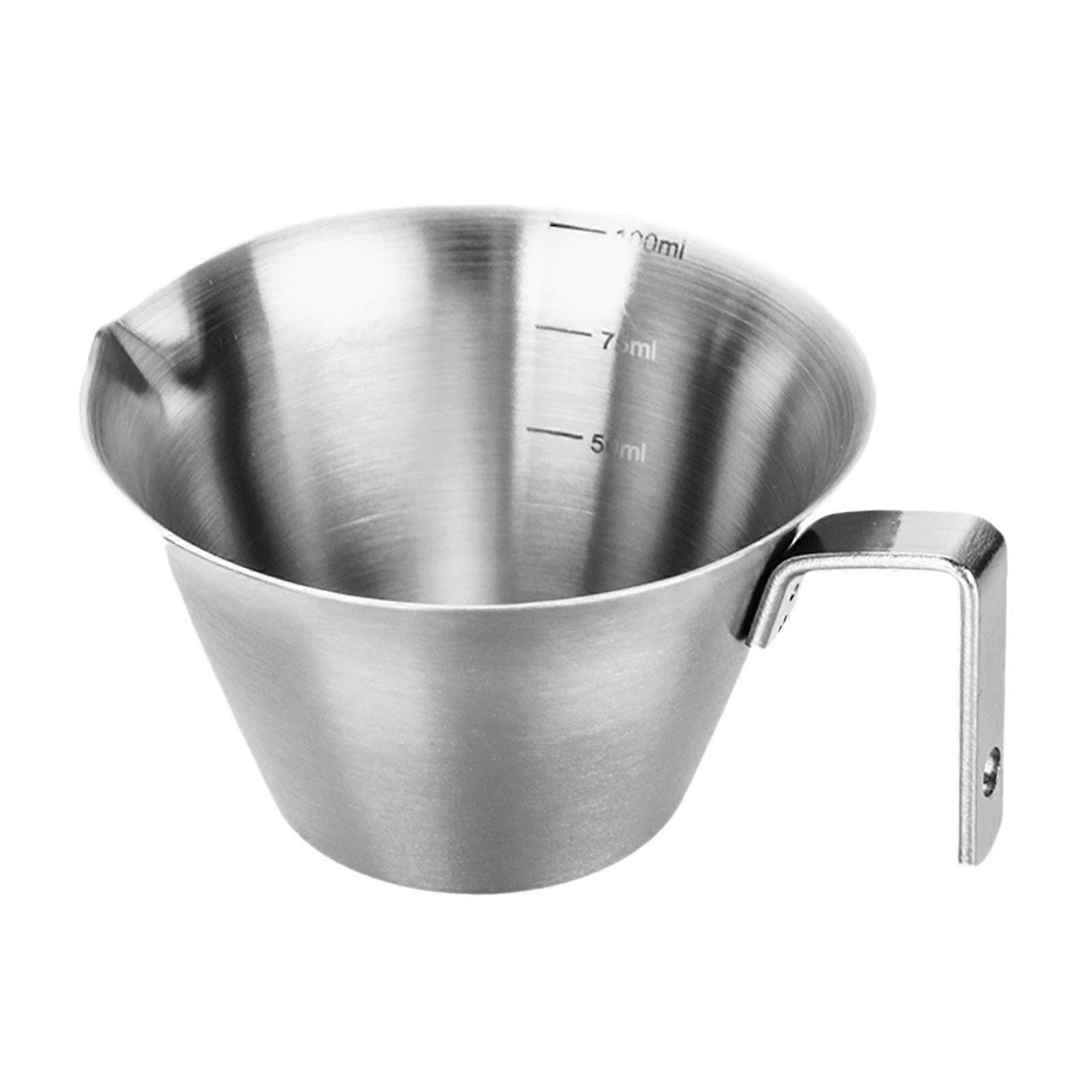 Tasse verseuse pour espresso Tasse à expresso, tasse à thé au lait avec poignée, bec unique 100ml