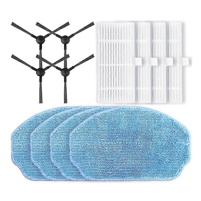 For Cecotec Conga 999 Origin X-Treme Side Brush Hepa Filter Mop Pad