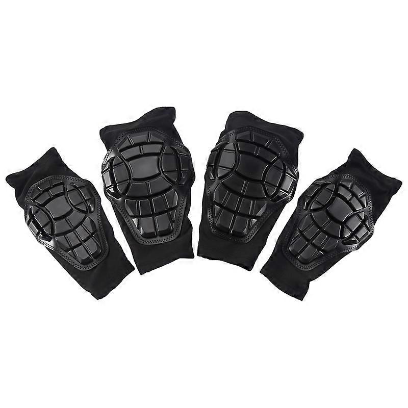 Children Protective Gear Set Soft Kid Elbow Pads Knee Pads,S