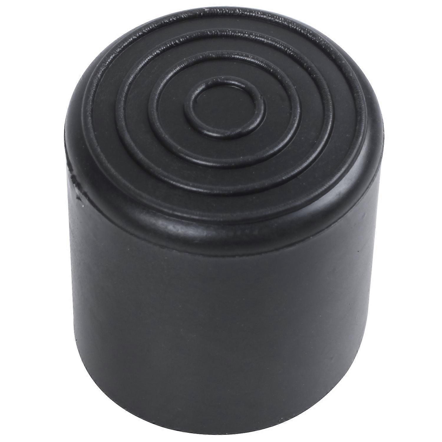 Almofada de Borracha para Móveis com Pés e Cadeira 4Pcs Preto