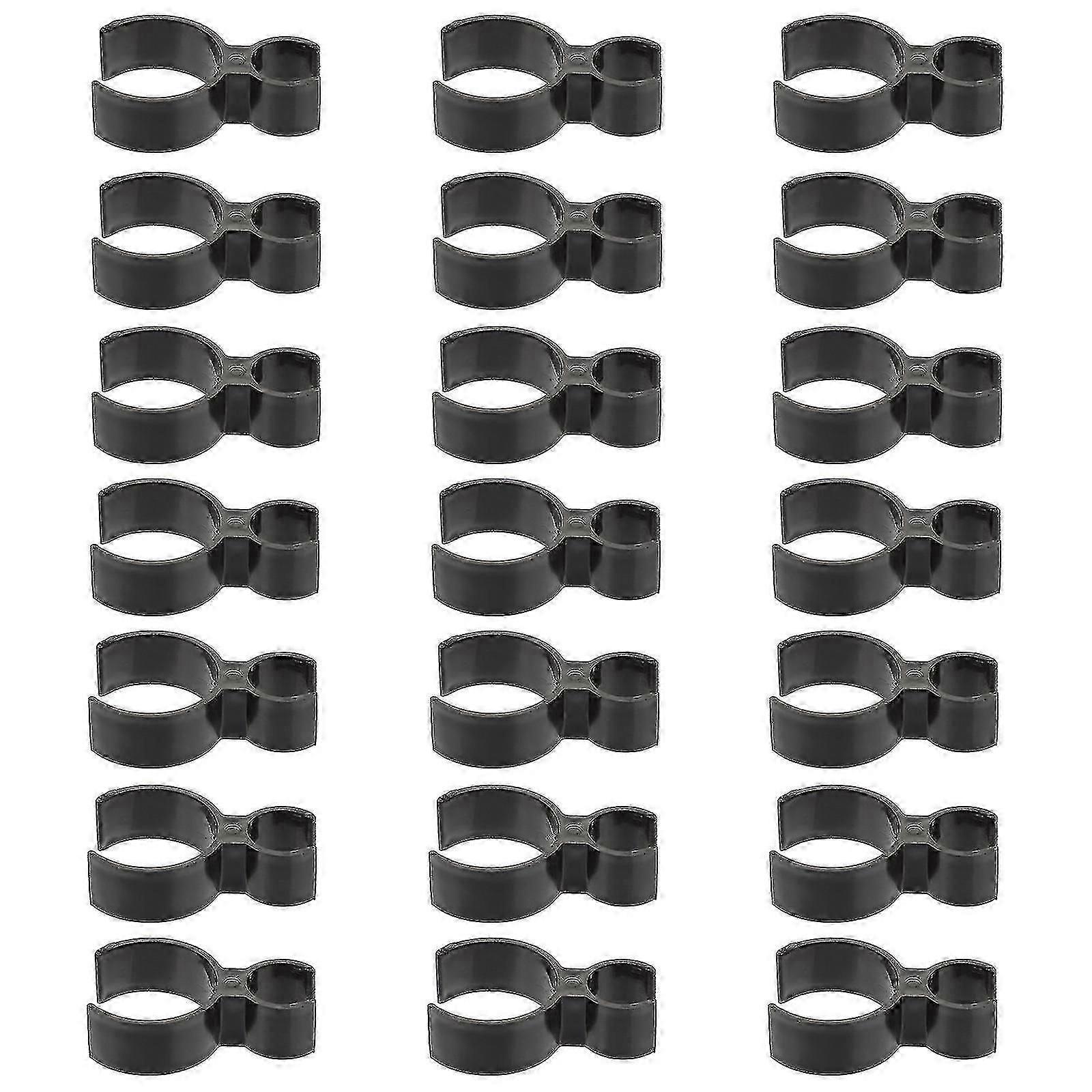 24pcs زجاجة الشمبانيا كليب زجاجة النبيذ حامل واحد سلامة كليب للشمعة