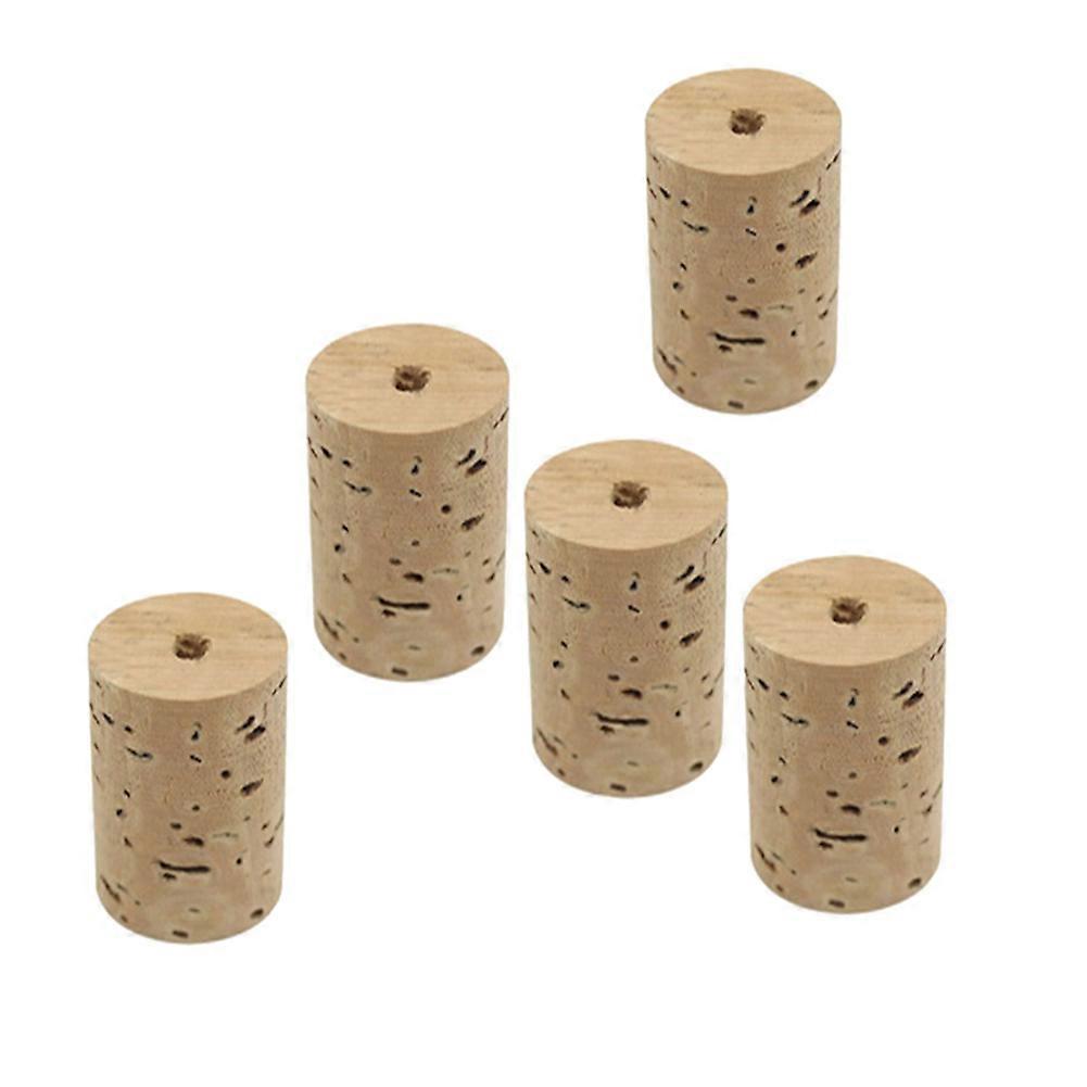 5Pcs Flute Soft Wood Cork Flute Cork Clarinet Accessories