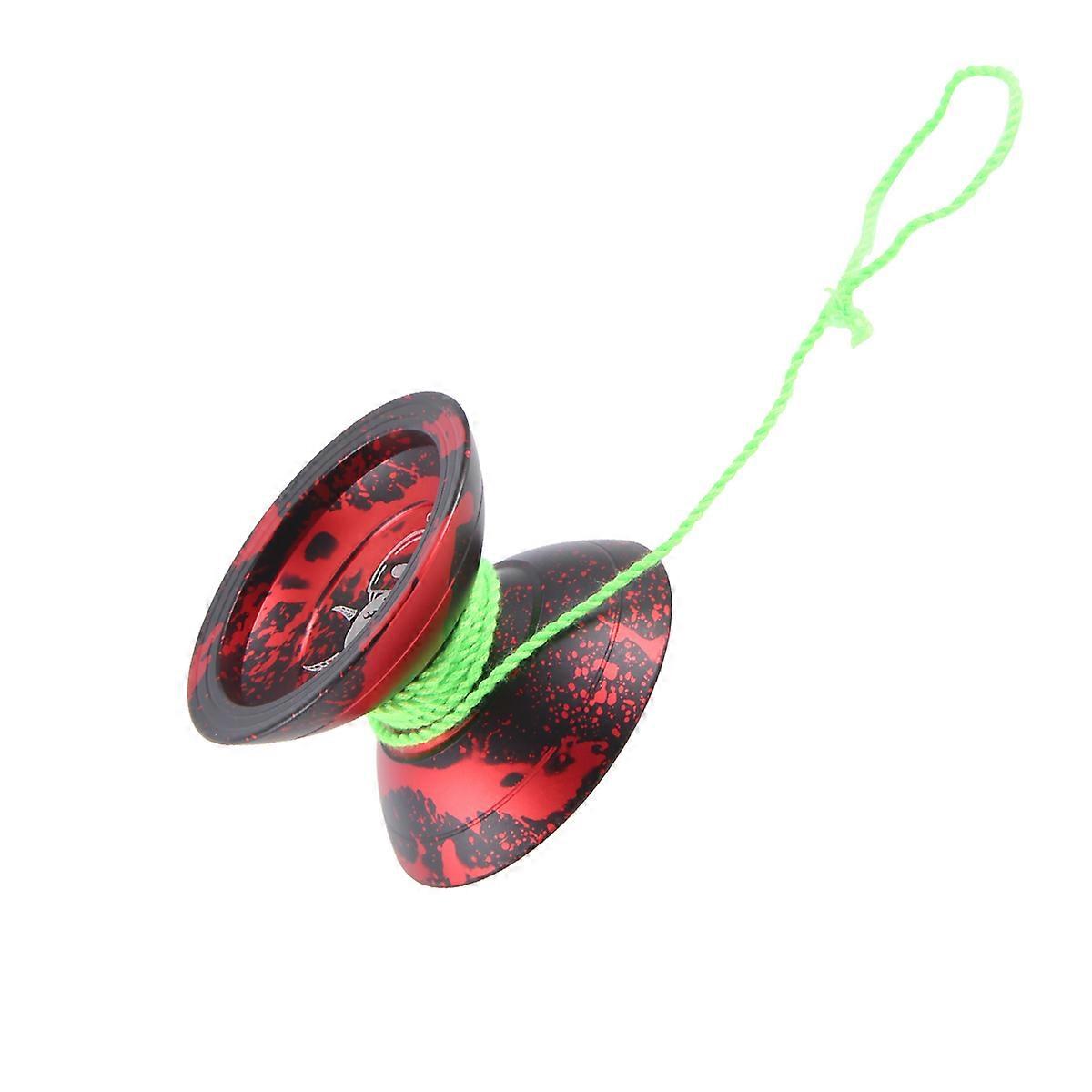 A1 Yoyo for Kids,for Beginners Aluminum Alloy,Black-Red