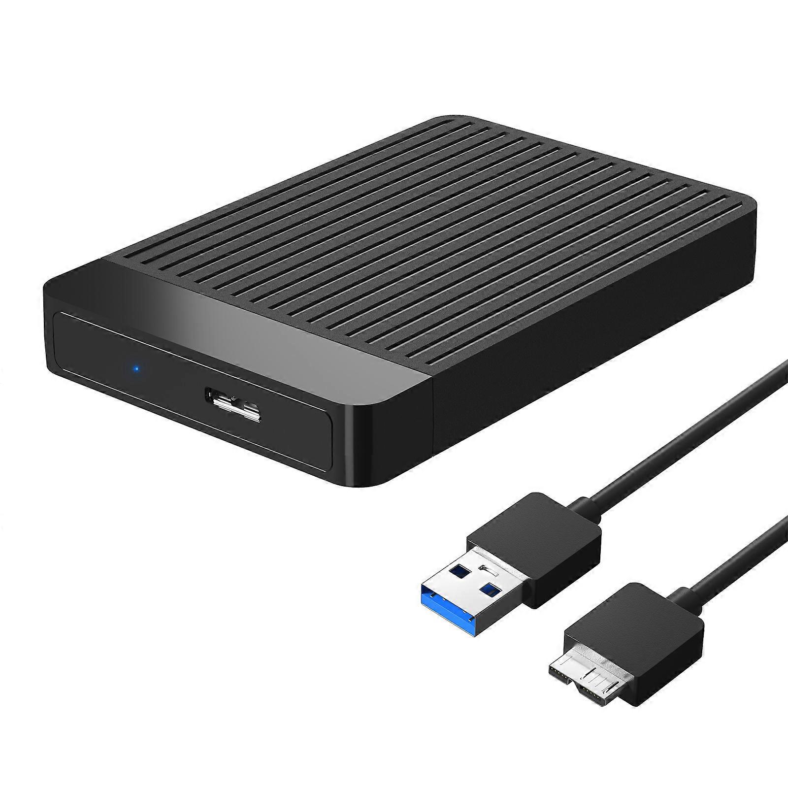 2,5-Zoll-Sata-SSD-Festplatte für Gehäuse HDD-Gehäuse-Box unterstützt 6 TB mobile Festplatte 5 Gbit/s USB3.0 Typ C USB-Adapter