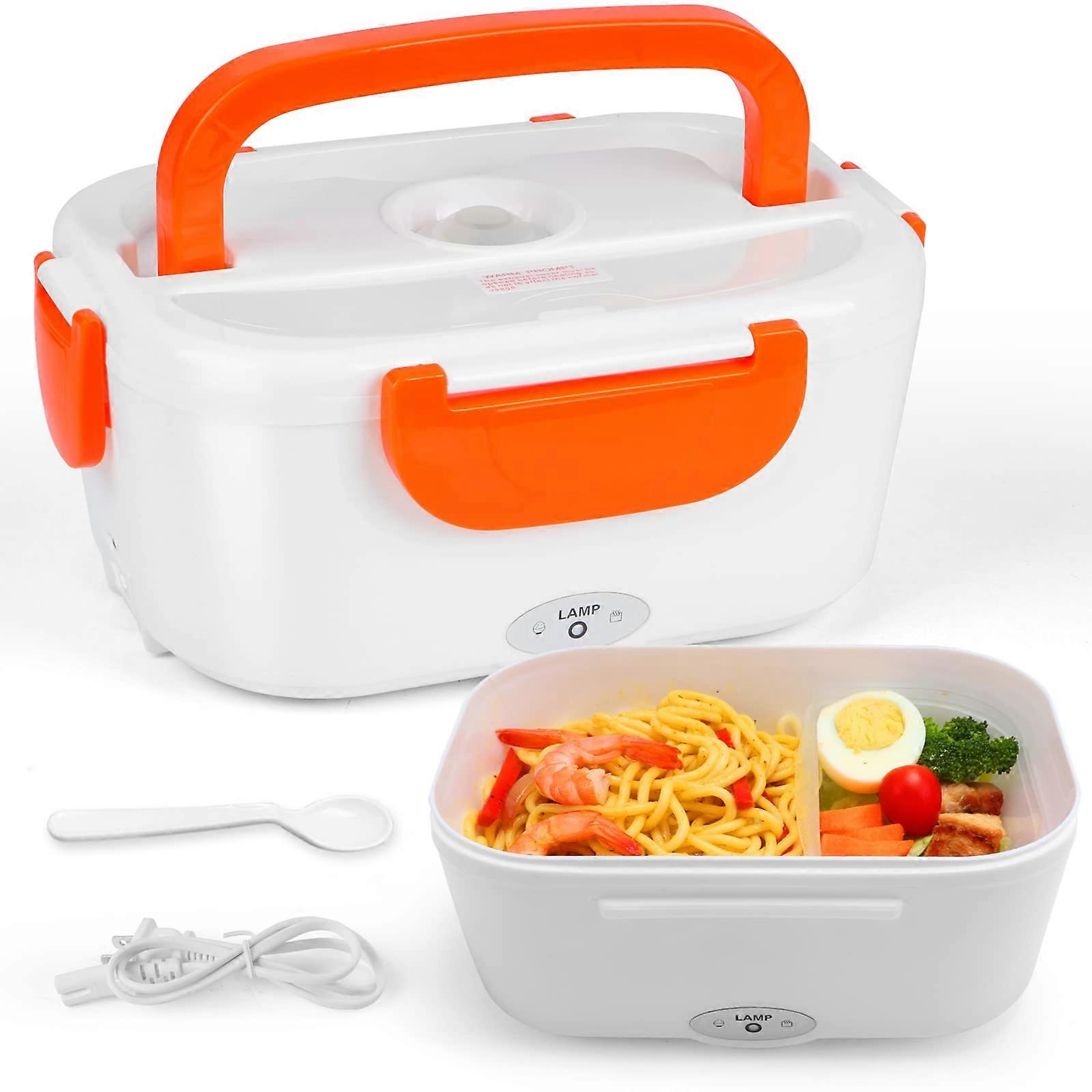 Electric Heated Lunch Box For Home Office Use Compact Size Portable Design