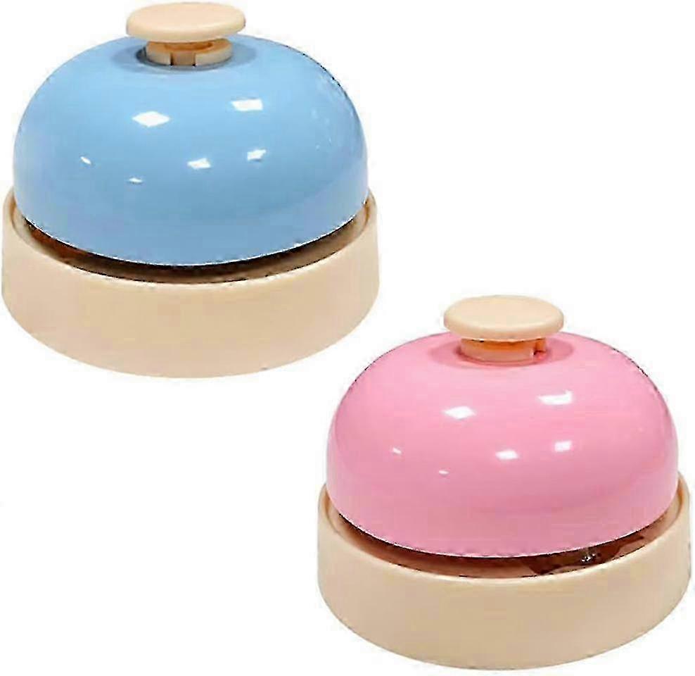 2 Pieces Table Bell for Counter, Kitchen, Reception Ideal for Service & Pet Training
